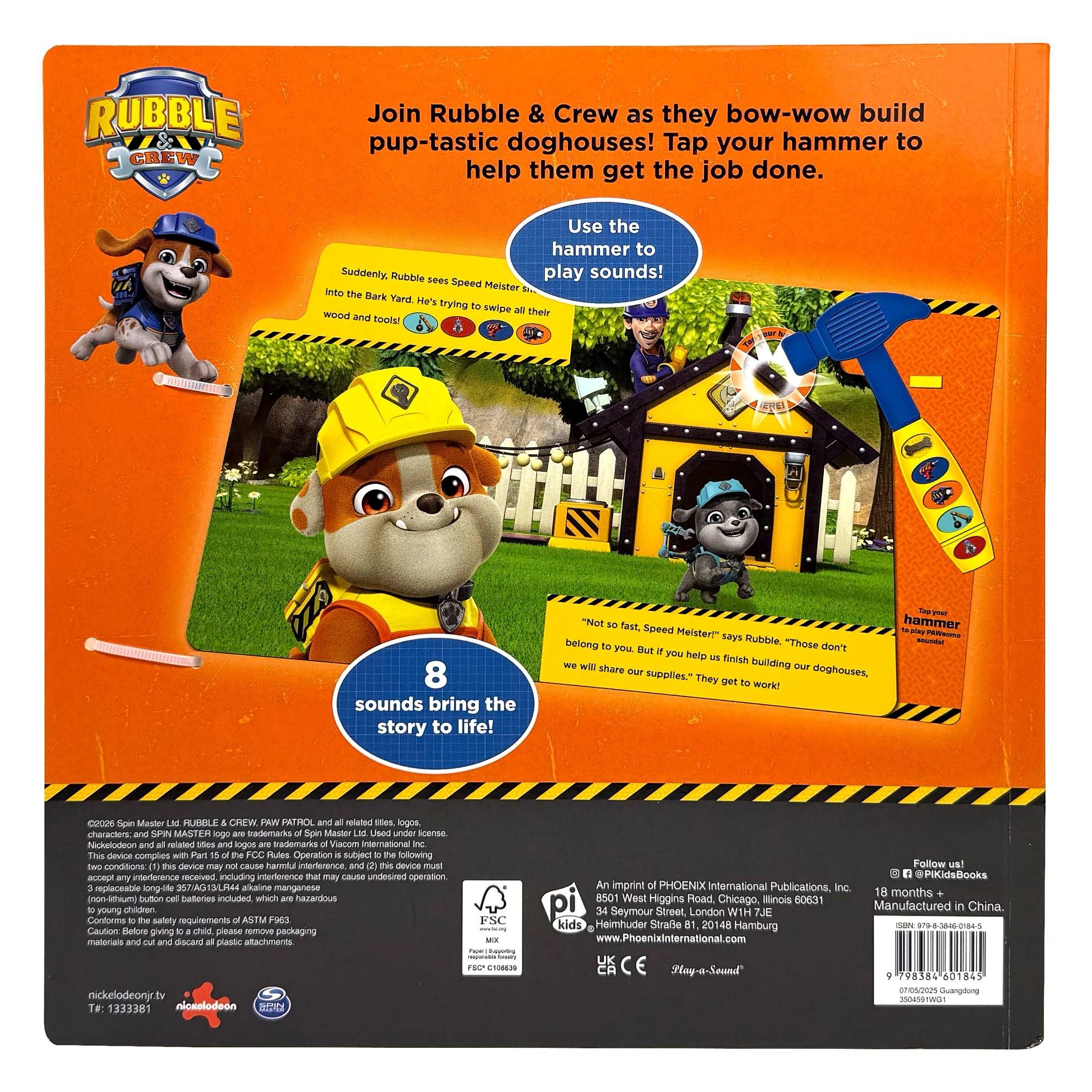 4 Nickelodeon Rubble & Crew: Cool Tools - Sound Book, 4 of 5