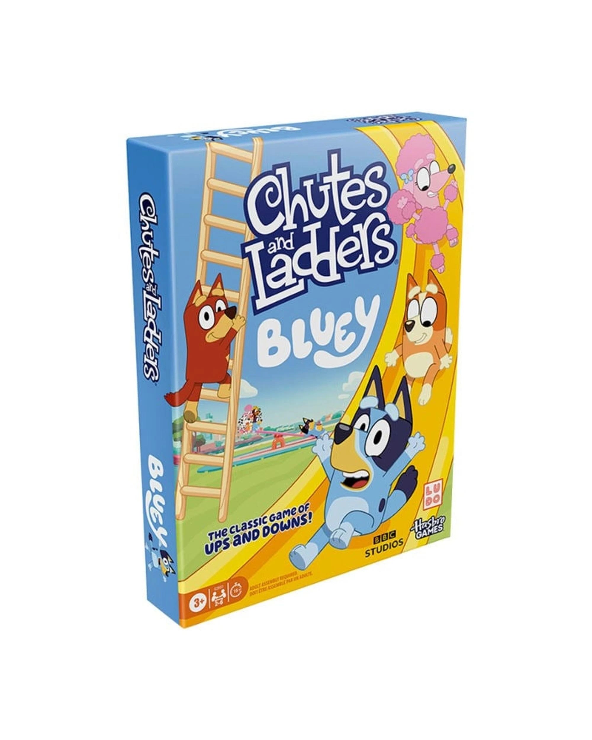 1 Bluey Chutes and Ladders Board Game, 1 of 5