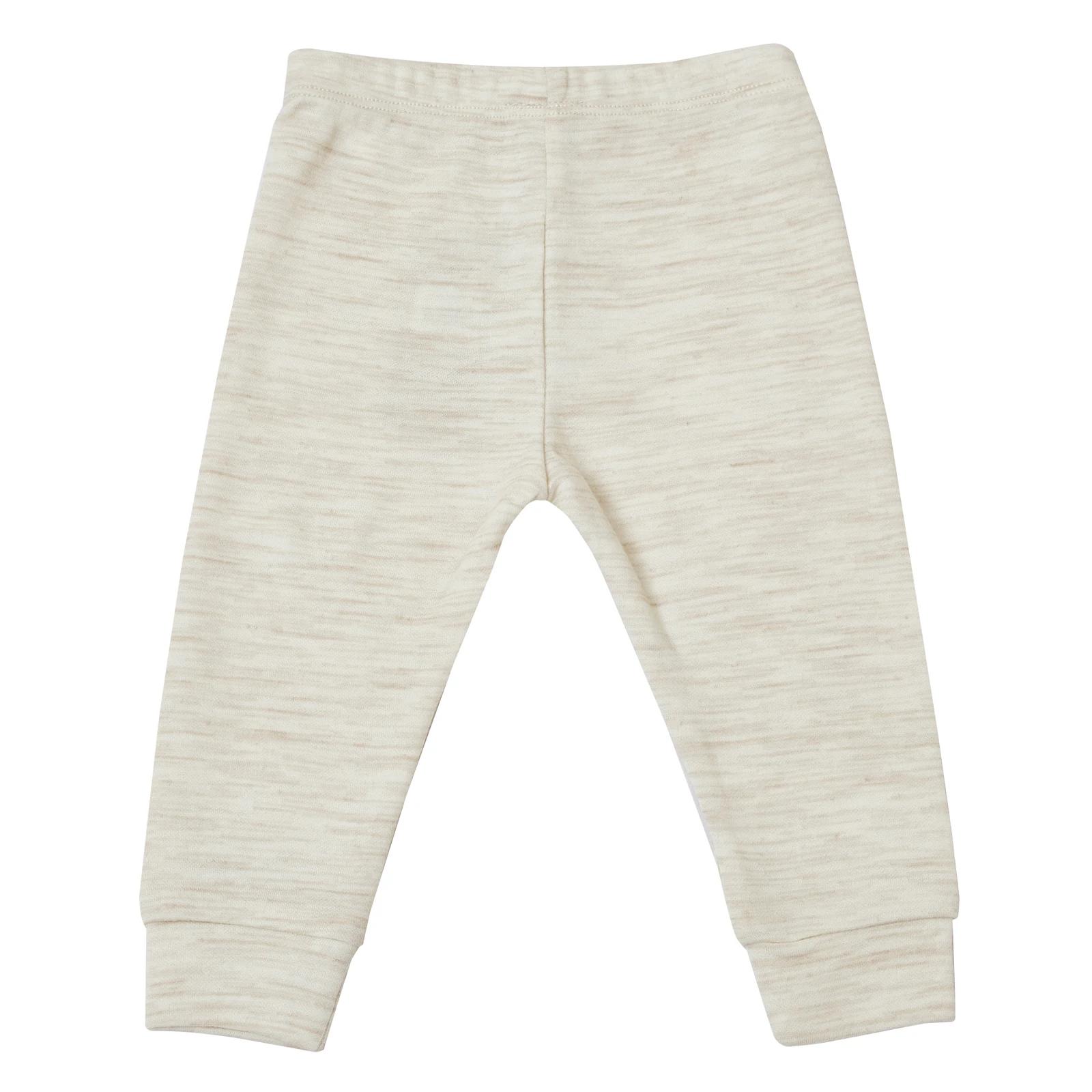 2 Merino Baby Australian Merino Wool Merino Pant- Cream Marle CREAM MARLE, 2 of 7
