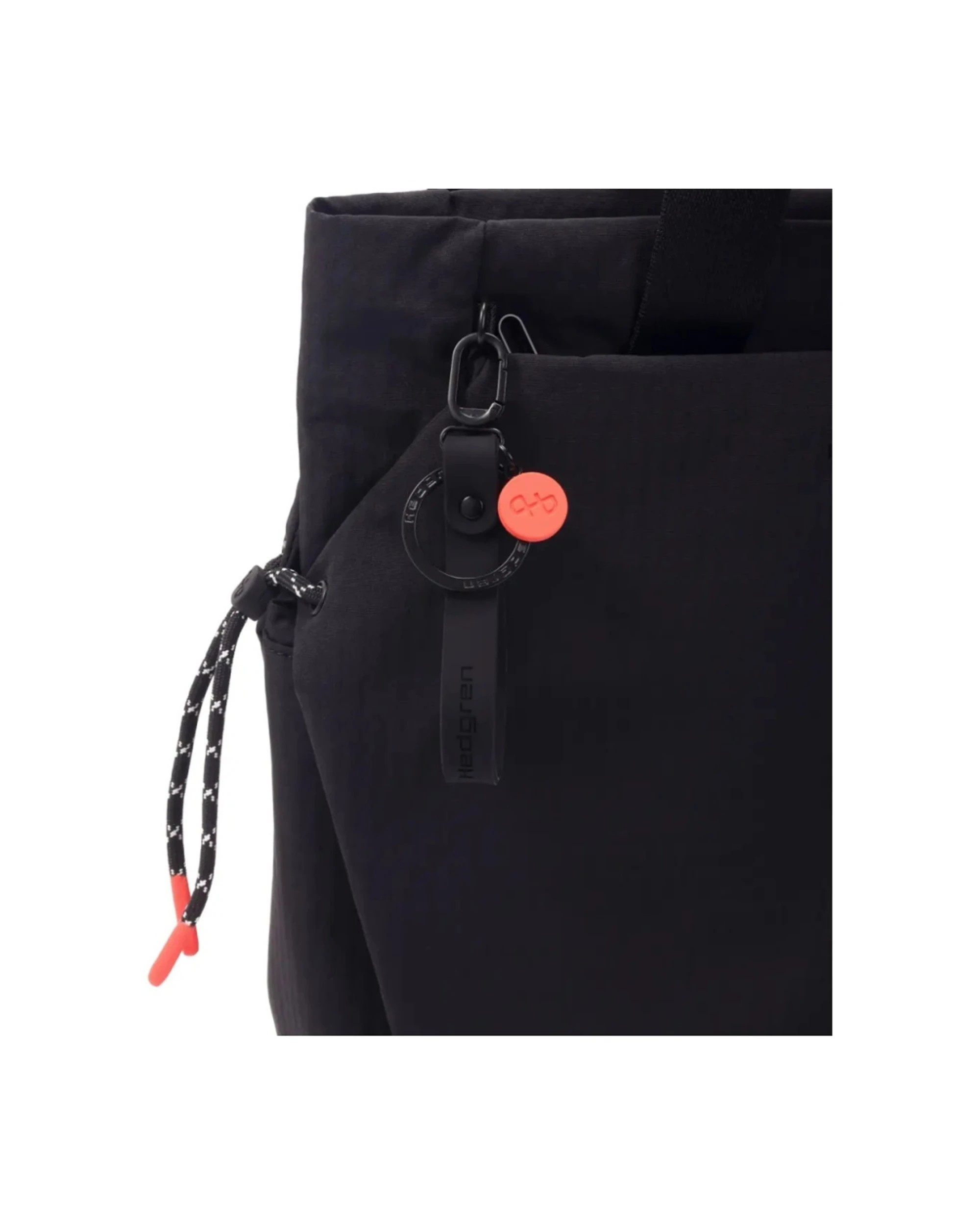6 Hedren Norio Unisex Small Backpack Padded Tablet Sleeve 6.9L Polyester Material - Black, 6 of 6