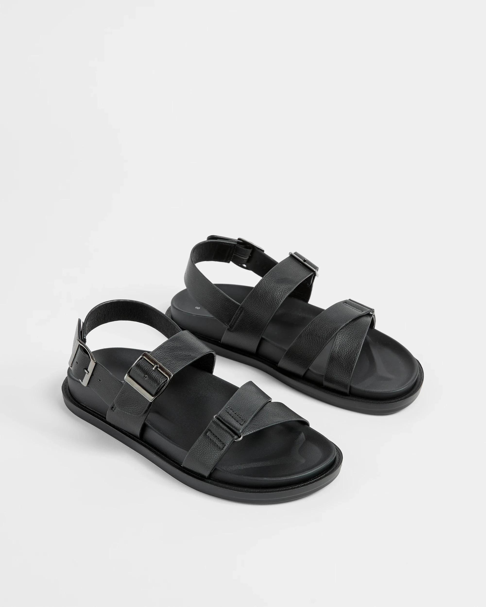3 Target Mens Smart Slingback Sandal BLACK, 3 of 3