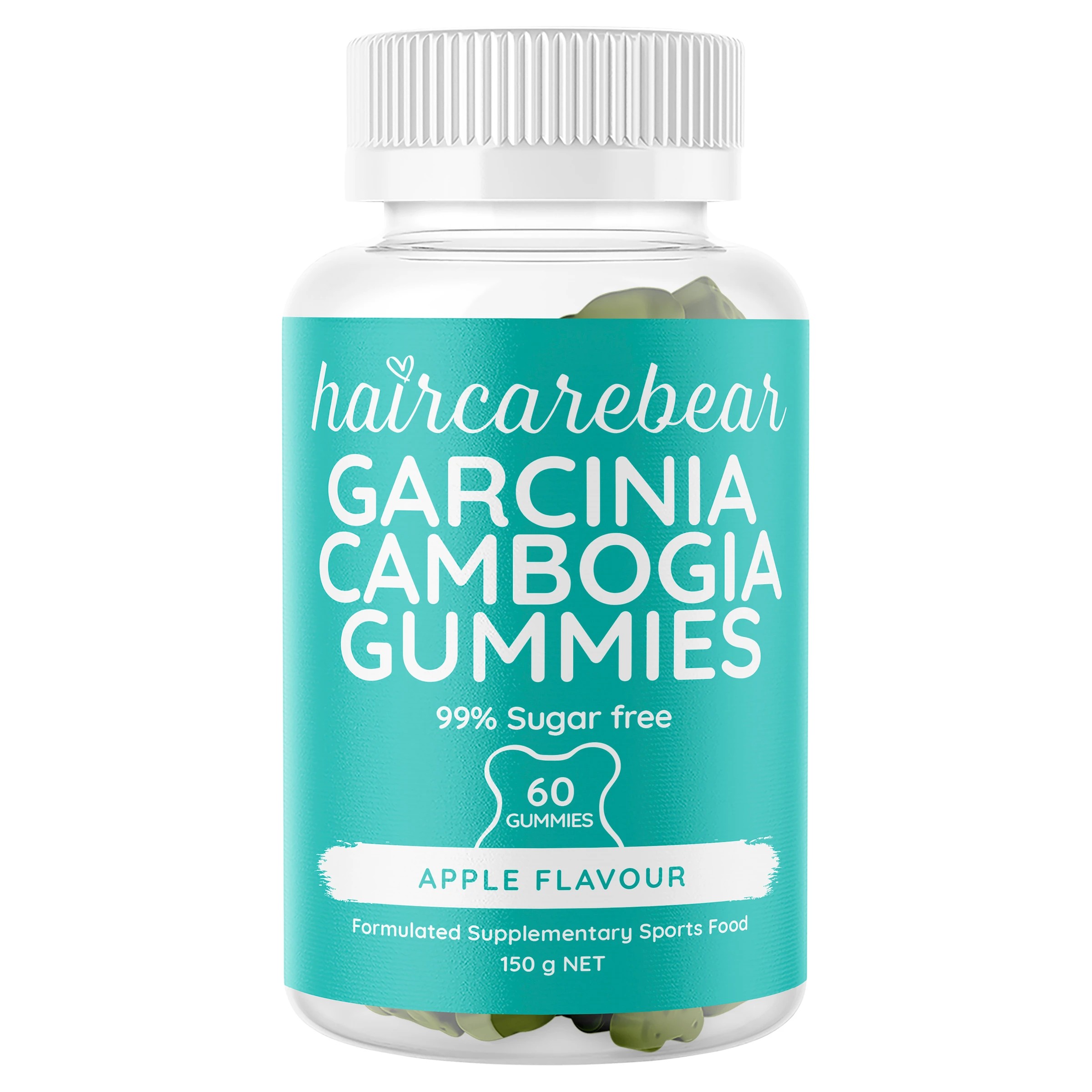 1 60 Pack Haircarebear Garcinia Cambogia Gummies 150g, 1 of 3