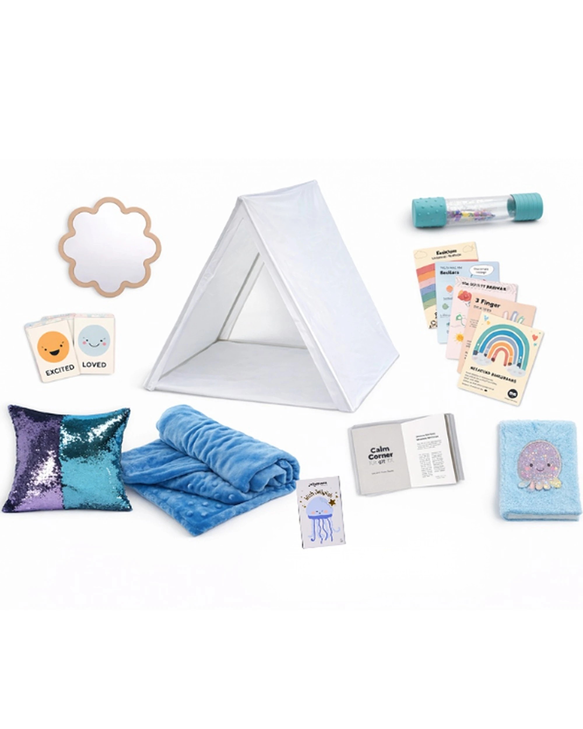 1 Jellystone Designs Kids Complete Calm Corner Kit Sensory Play Toolkit - Multi, 1 of 1