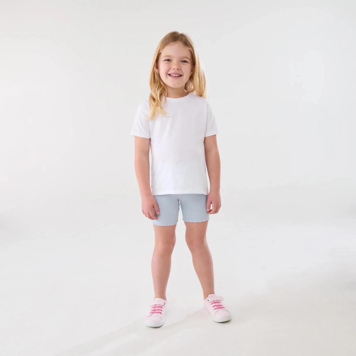 4 Printed Rib Bike Shorts ICE MIST, 4 of 5