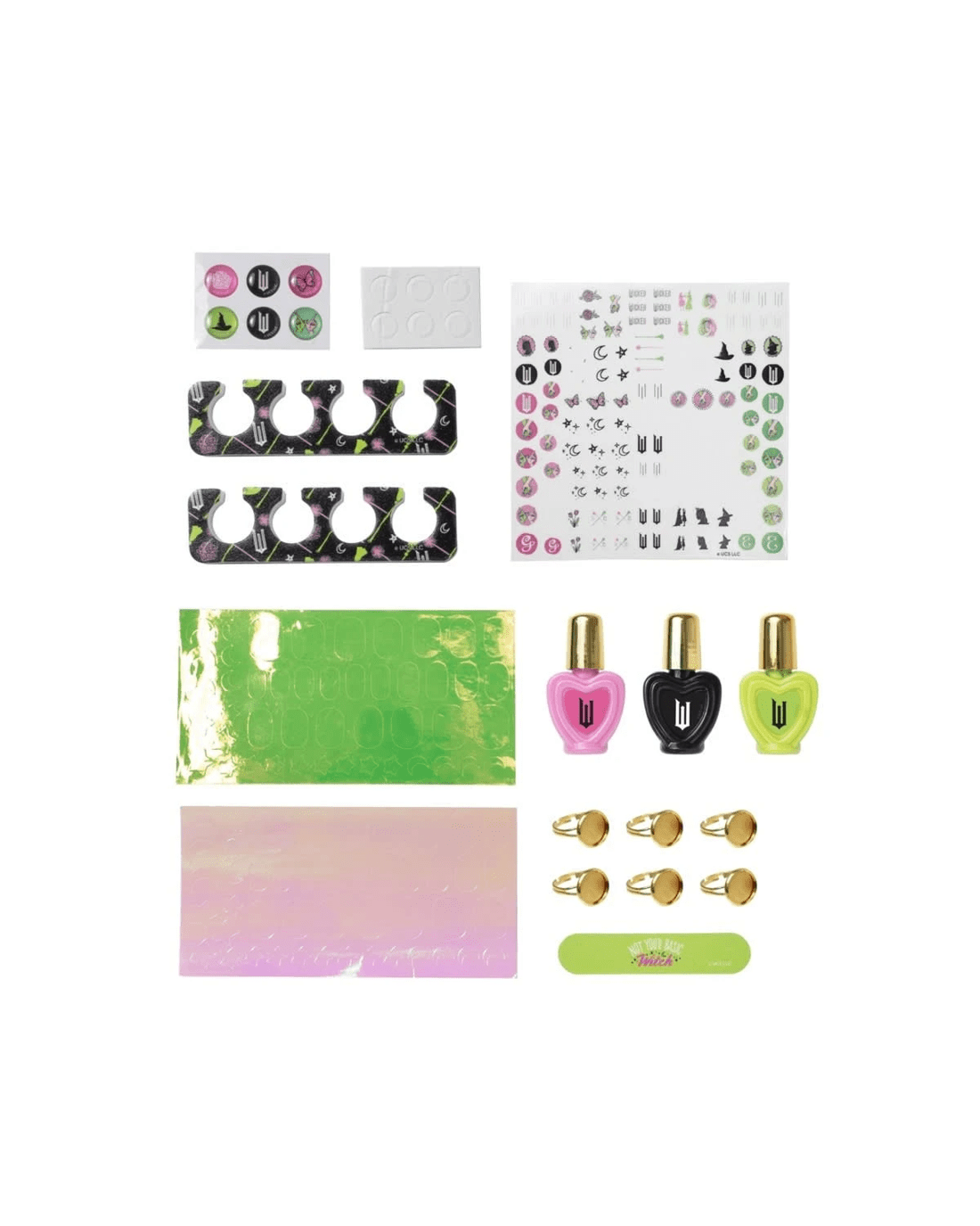 2 Wicked DIY Spellbinding Nails and Rings Kit, 2 of 5