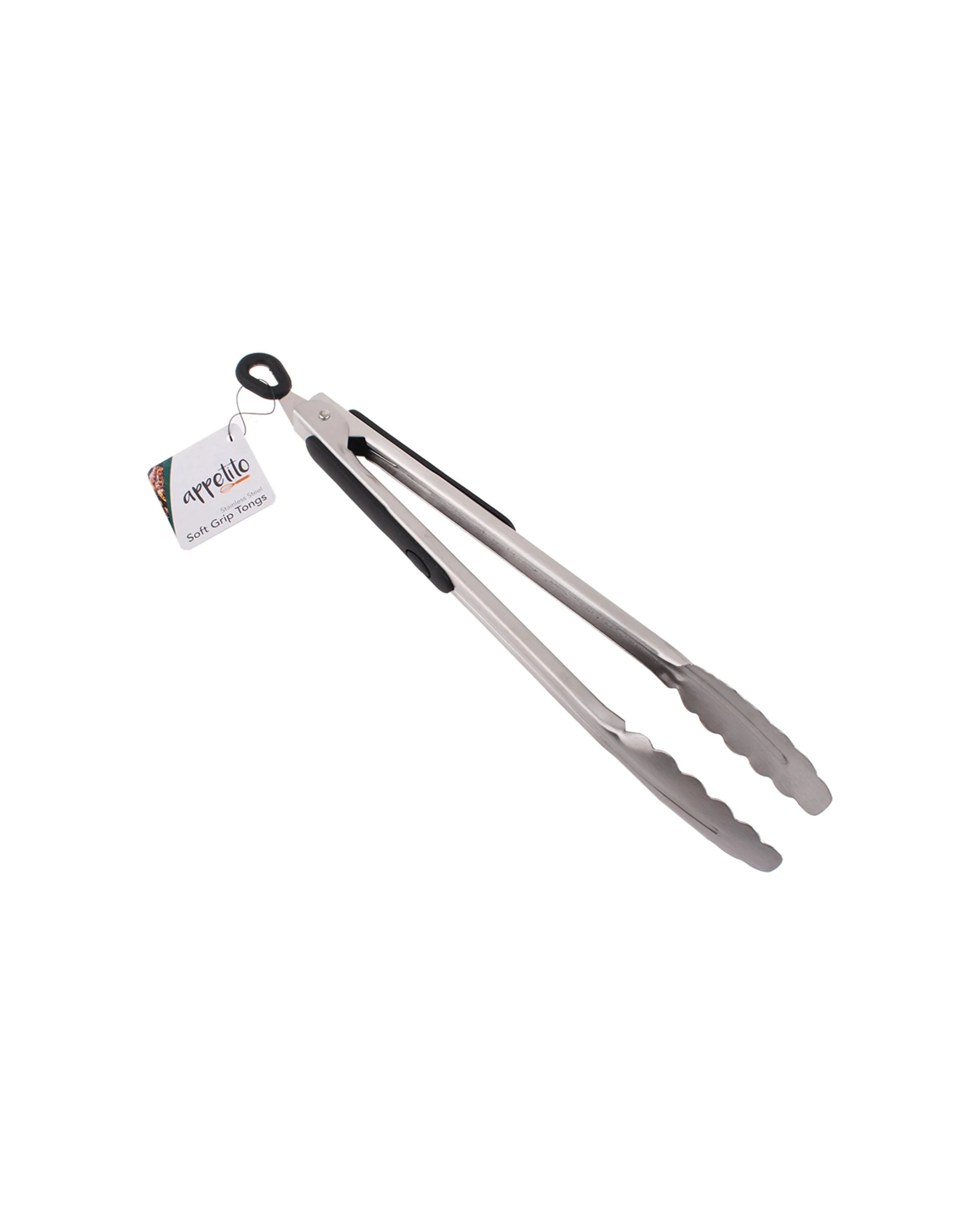2 Appetito 3pk Heavy Duty Stainless Steel Tongs Kitchen Utensil Set 30cm - Multi, 2 of 2