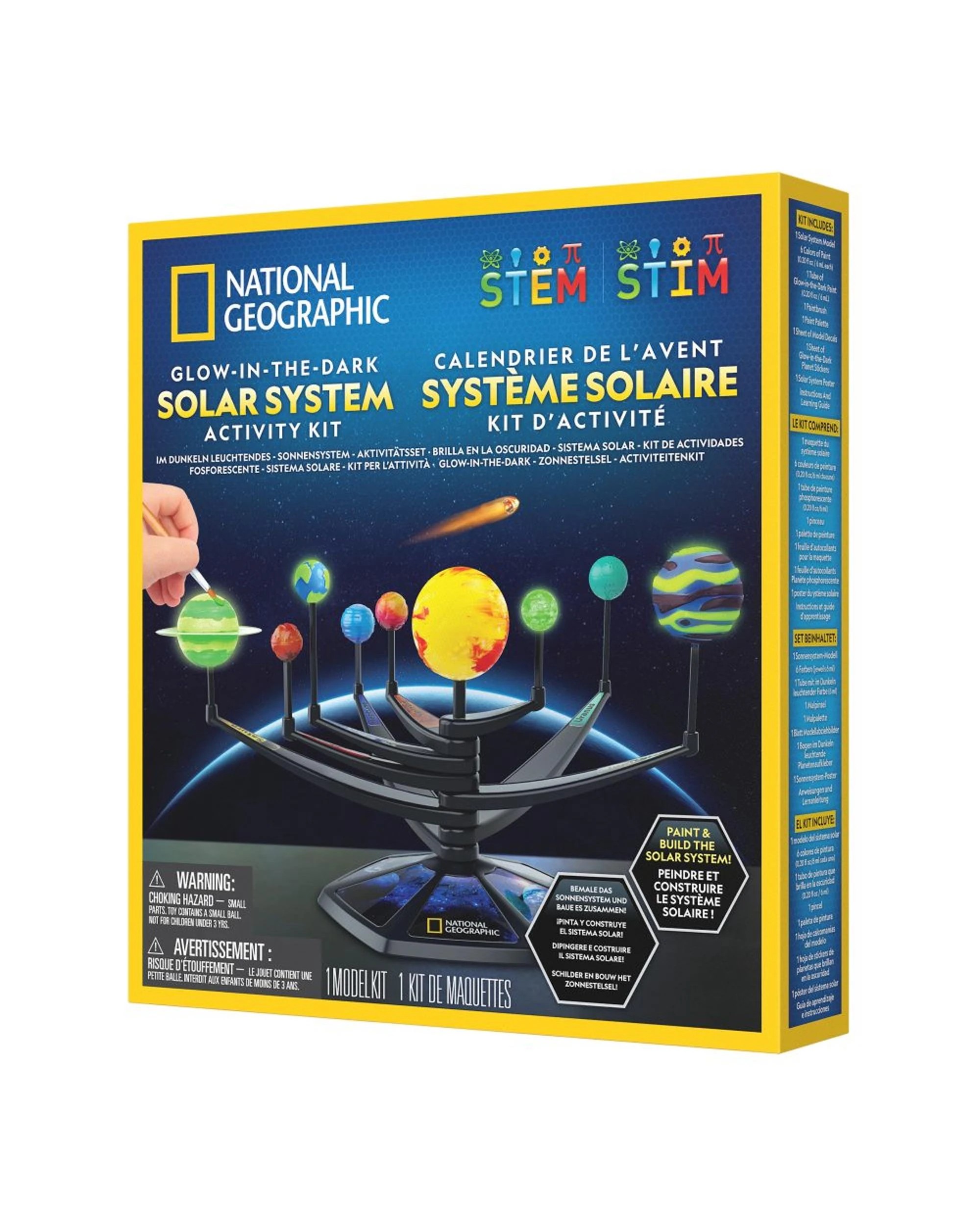 1 National Geographic Glow-in-the-Dark Solar System Activity Kit, 1 of 6