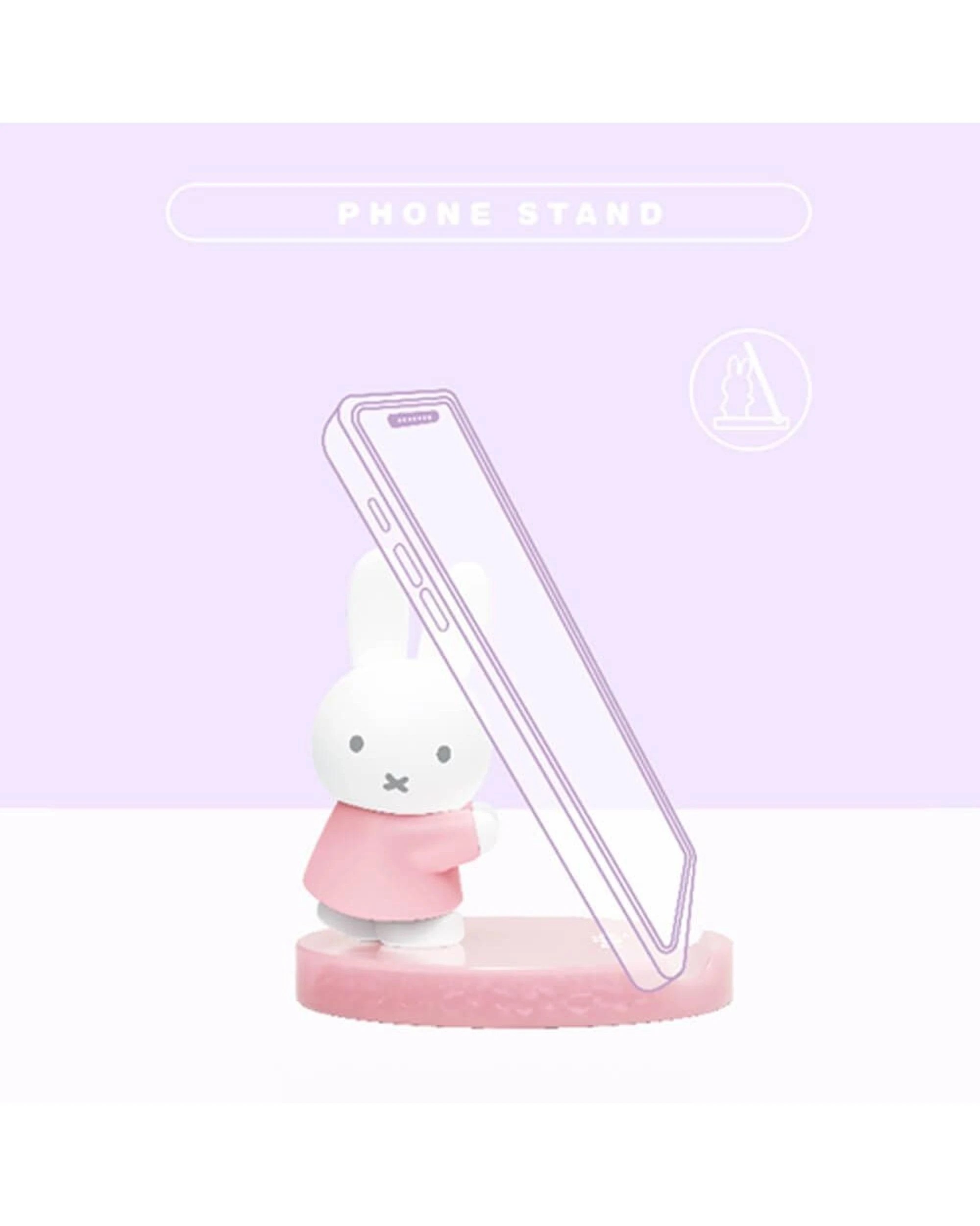 4 Miffy Pearl Shadow Phone Stand Series Figure Blind Box, 4 of 6