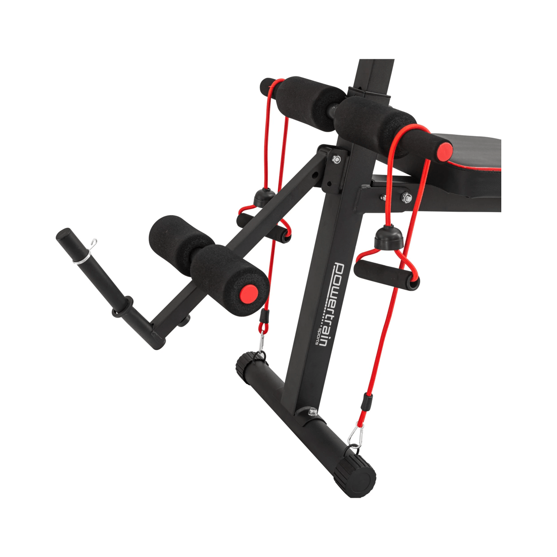 5 Powertrain Adjustable FID Home Gym Bench with Preacher Curl Pad, 5 of 6