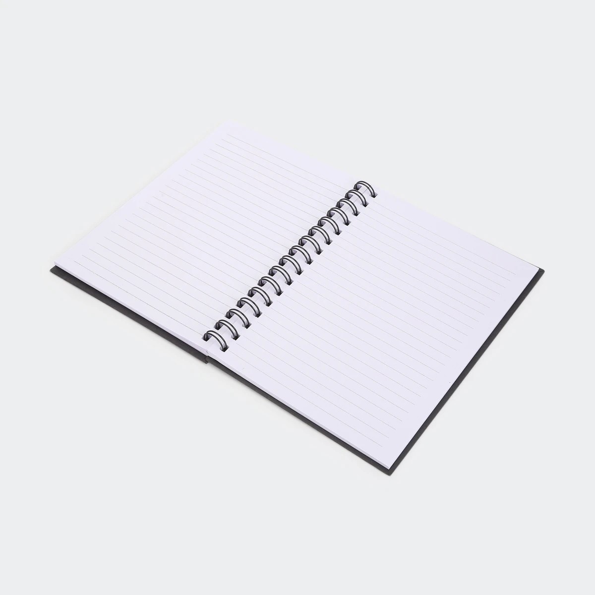 3 A5 Spiral Notebook - Black, 3 of 5