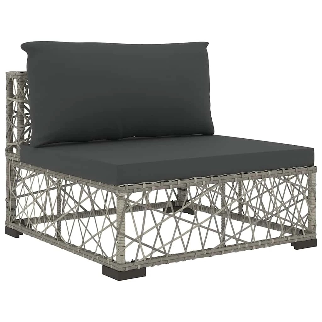 5 vidaXL Garden sofa set Modular - Grey, 5 of 9