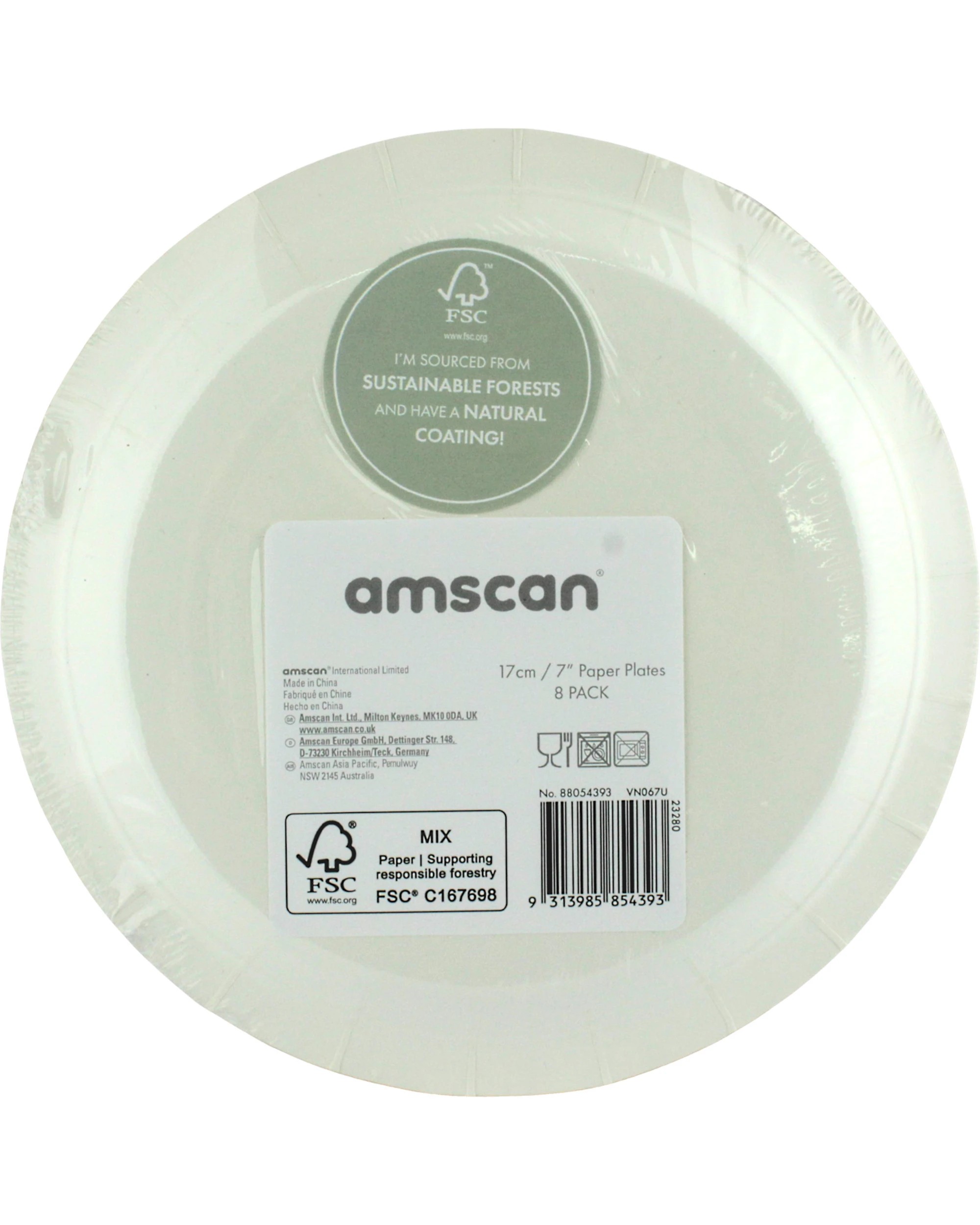 2 Anagram Construction Small Paper Plates Pack of 8, 2 of 2