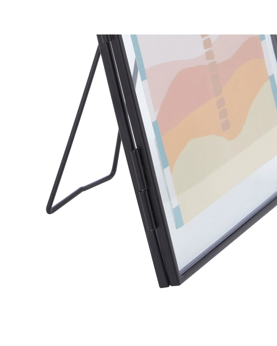 4 4in. x 6in. Photo Frame - Metal, Black, 4 of 5