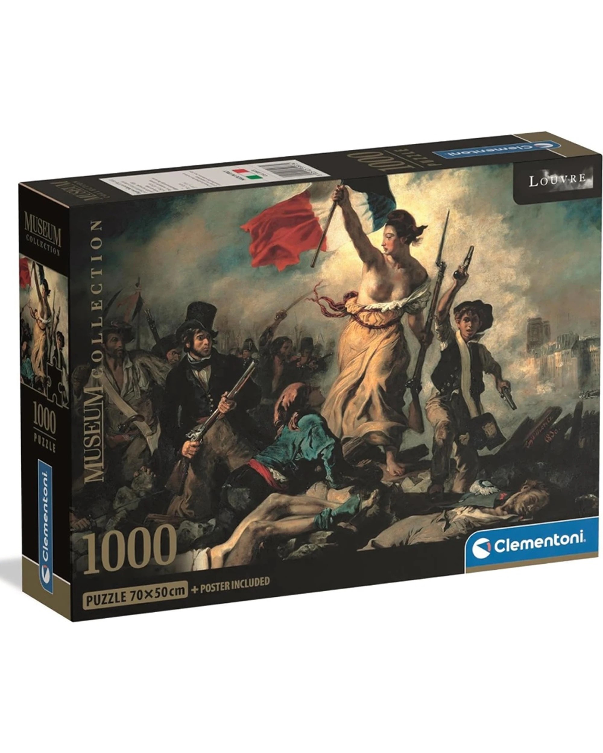 1 Clementoni Museum Collection Liberty Leading The People 1000 Piece Puzzle - Multi, 1 of 2