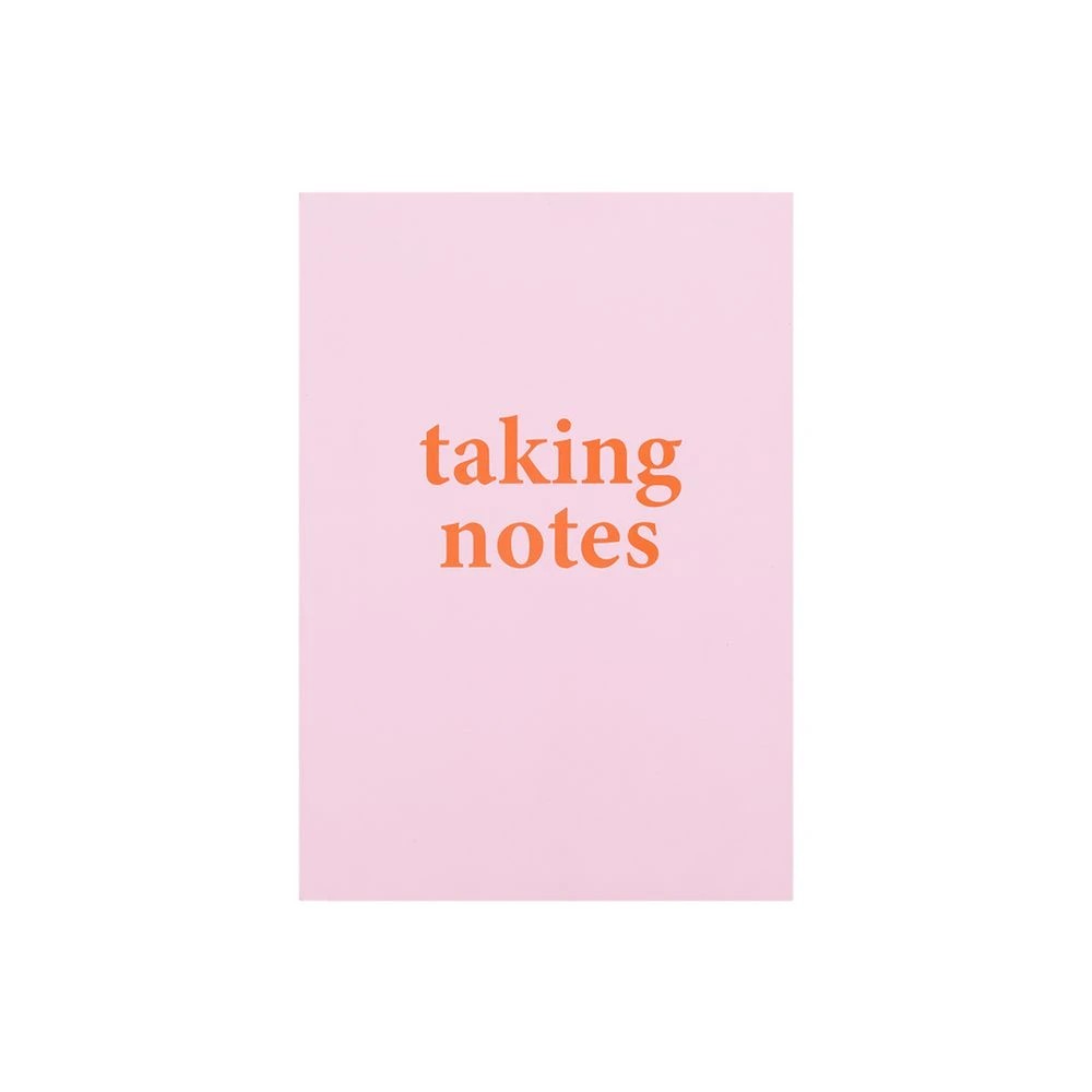 1 Otto A5 Taking Notes Journal 192 Page Pink, 1 of 3