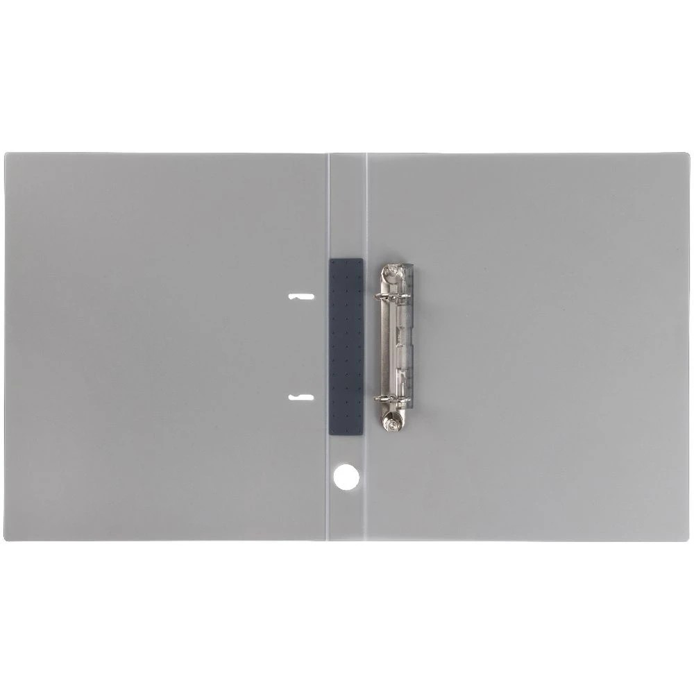 3 King Jim A4 2 D-Ring Simplease Binder 20mm Grey, 3 of 4