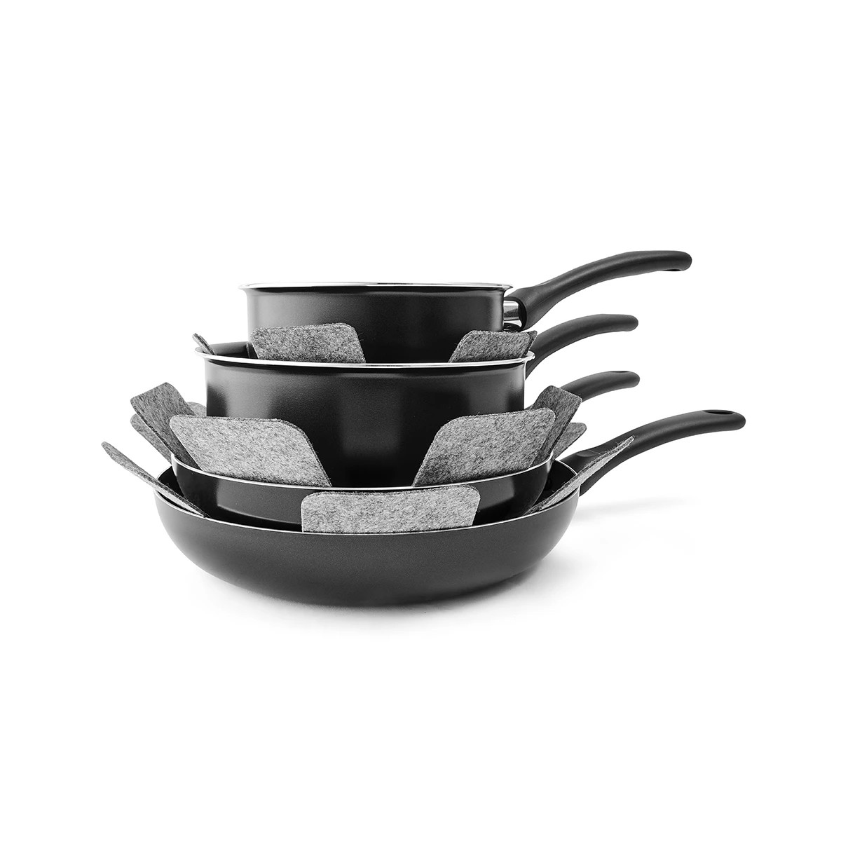 2 3 Pack Pan Protectors - Grey, 2 of 6