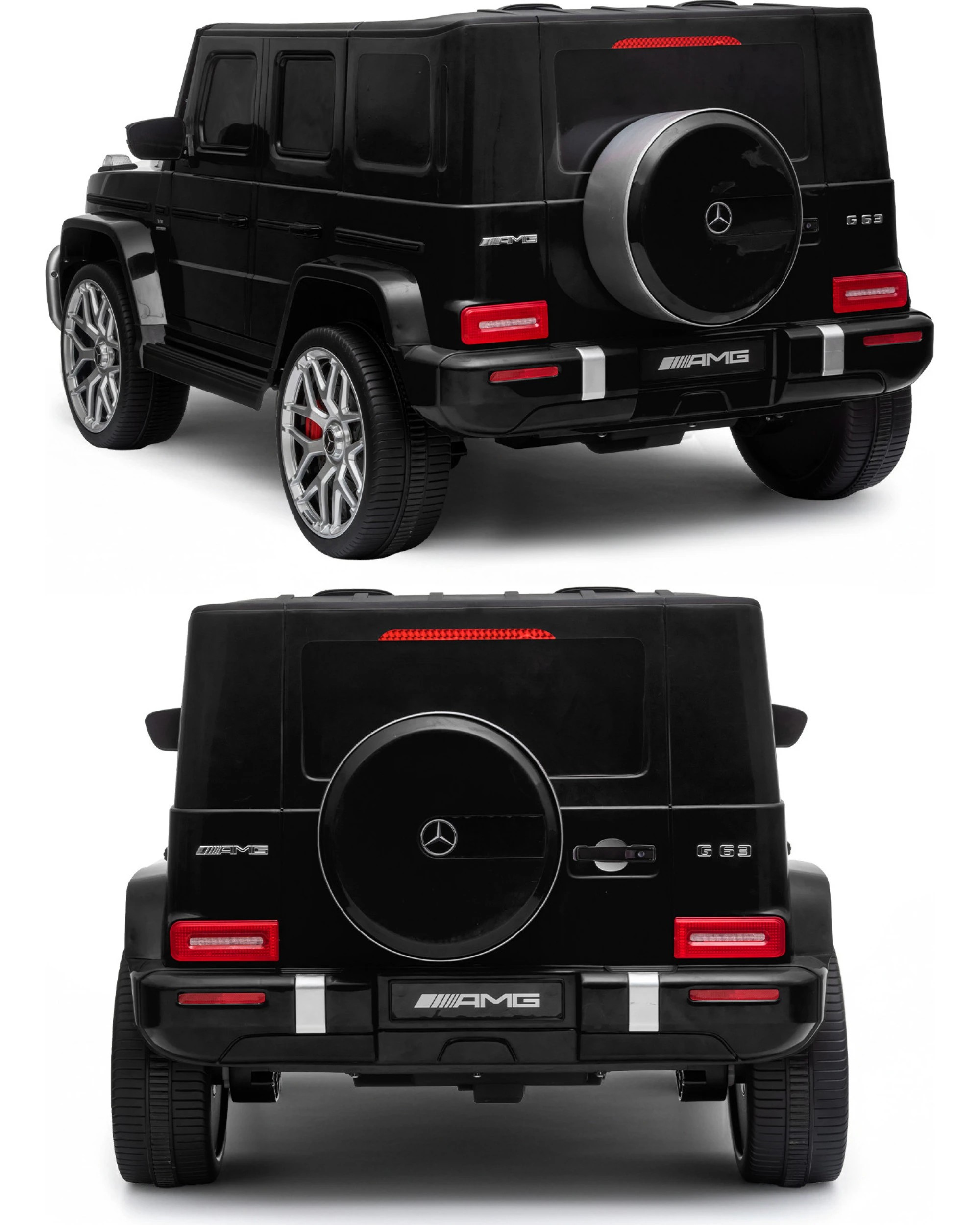 5 Kahuna Mercedes Benz AMG Licensed G63 Kids Electric Ride On Car Remote Control Dual 50W Motors Music Player LED Lights, 5 of 7