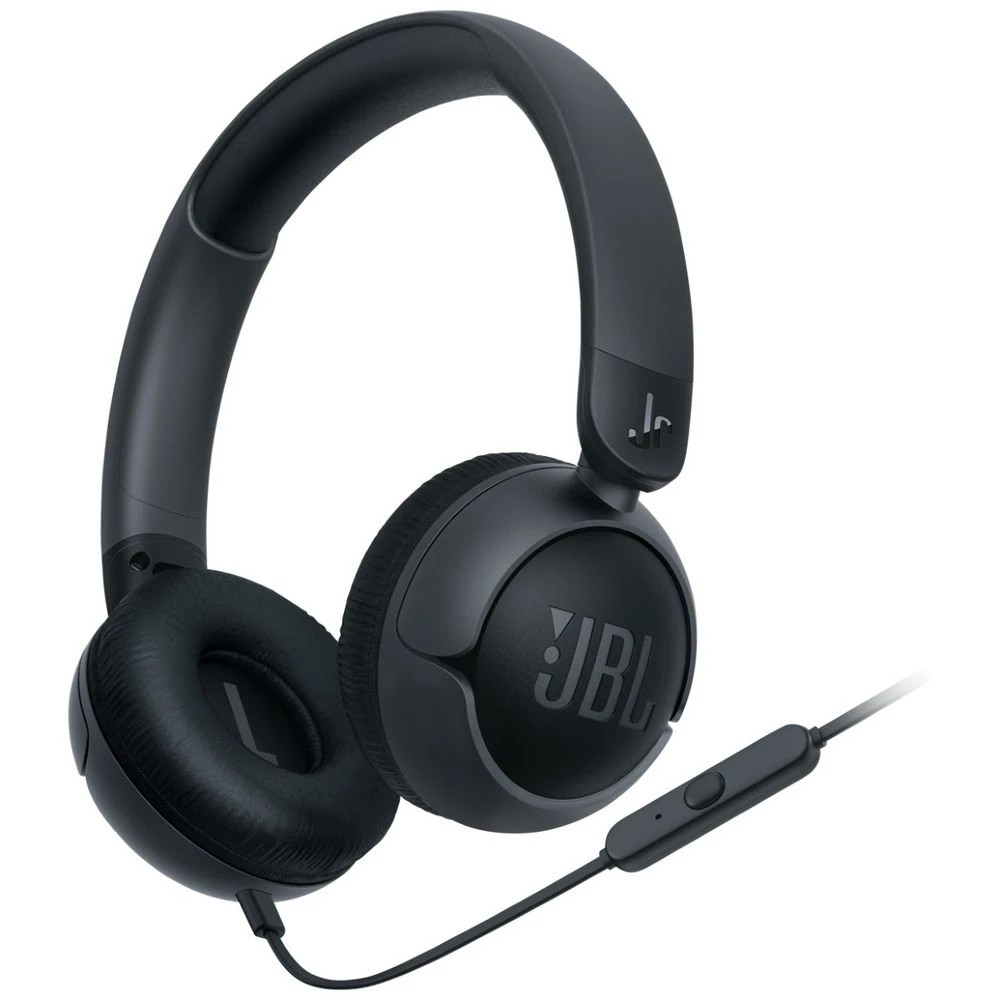 1 JBL JR320 Kids Wired Headphones Black, 1 of 3