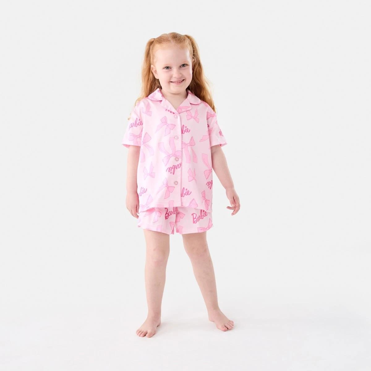 6 Barbie License Satin Pyjama Set BARBIE, 6 of 9
