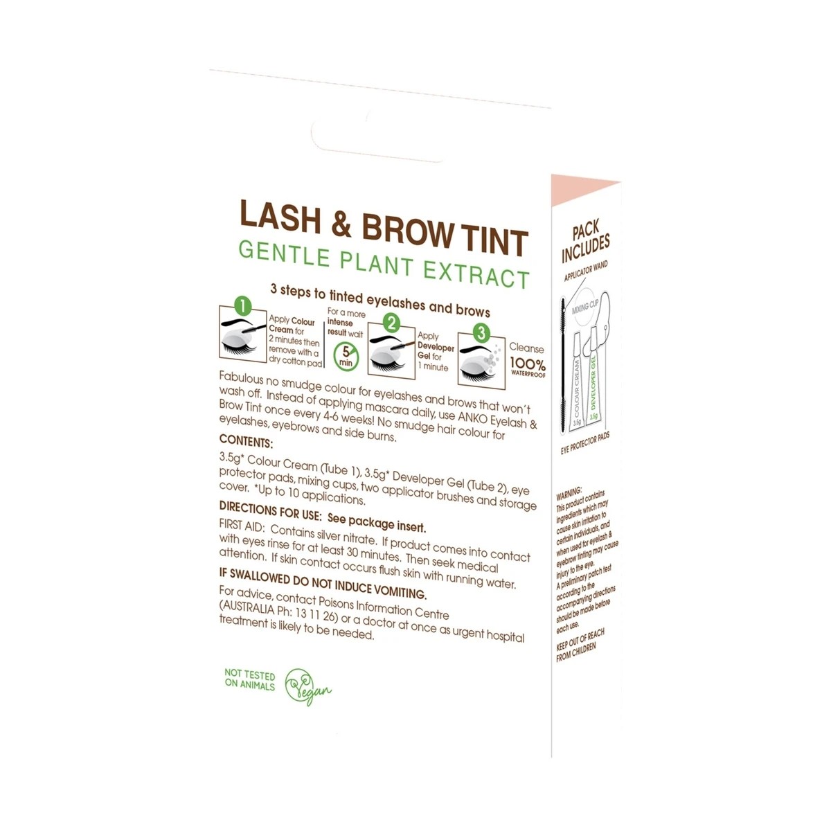 2 OXX Studio Lash & Brow Tint - Dark Brown, 2 of 2