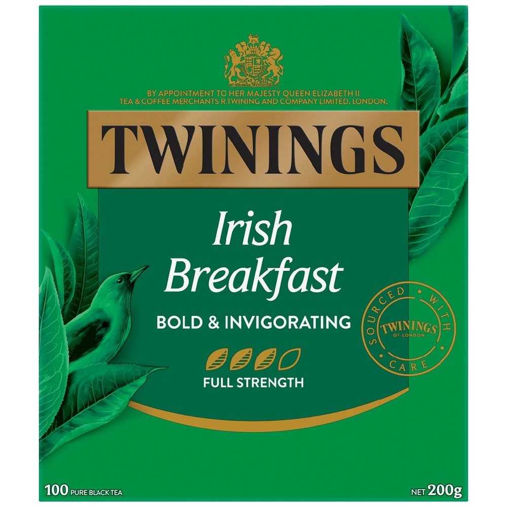 2 Twinings Irish Breakfast Tea Bags 100 Pack, 2 of 3