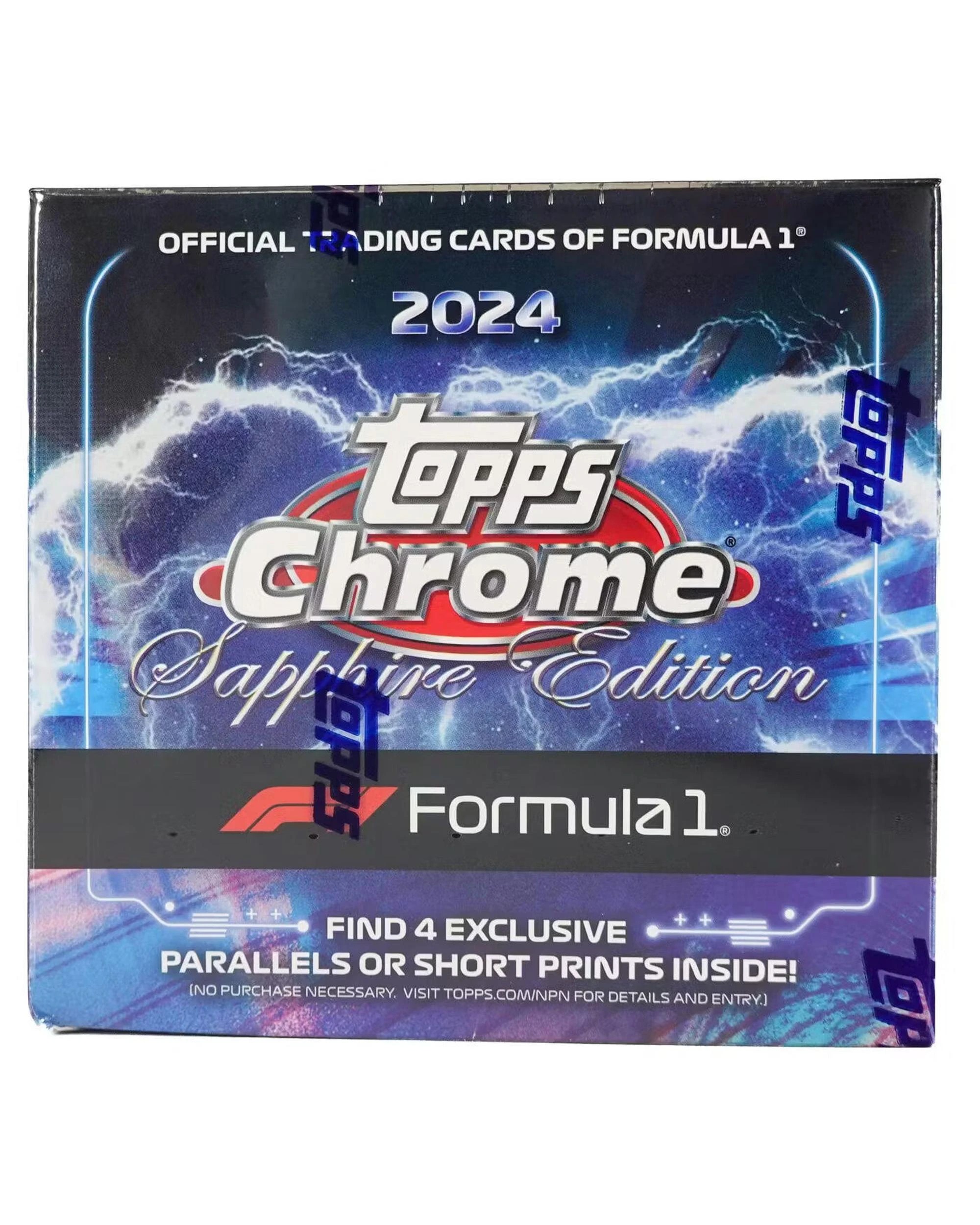 2 Topps Chrome 2024 Formula 1 Sapphire Edition Hobby Box, 2 of 3