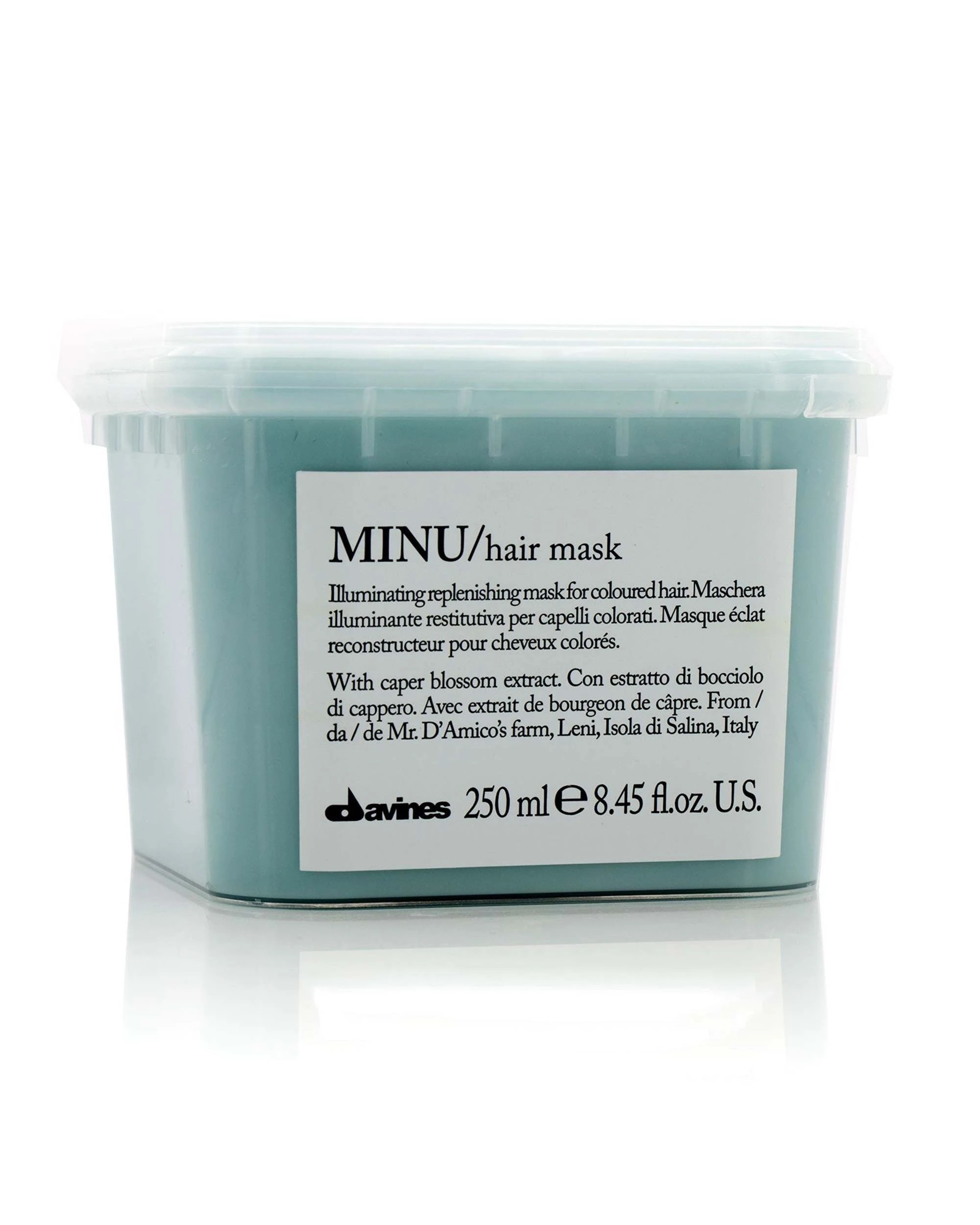 3 Davines Minu Illuminating Replenishing Mask (For Coloured Hair) 1000ml/33.8oz, 3 of 4