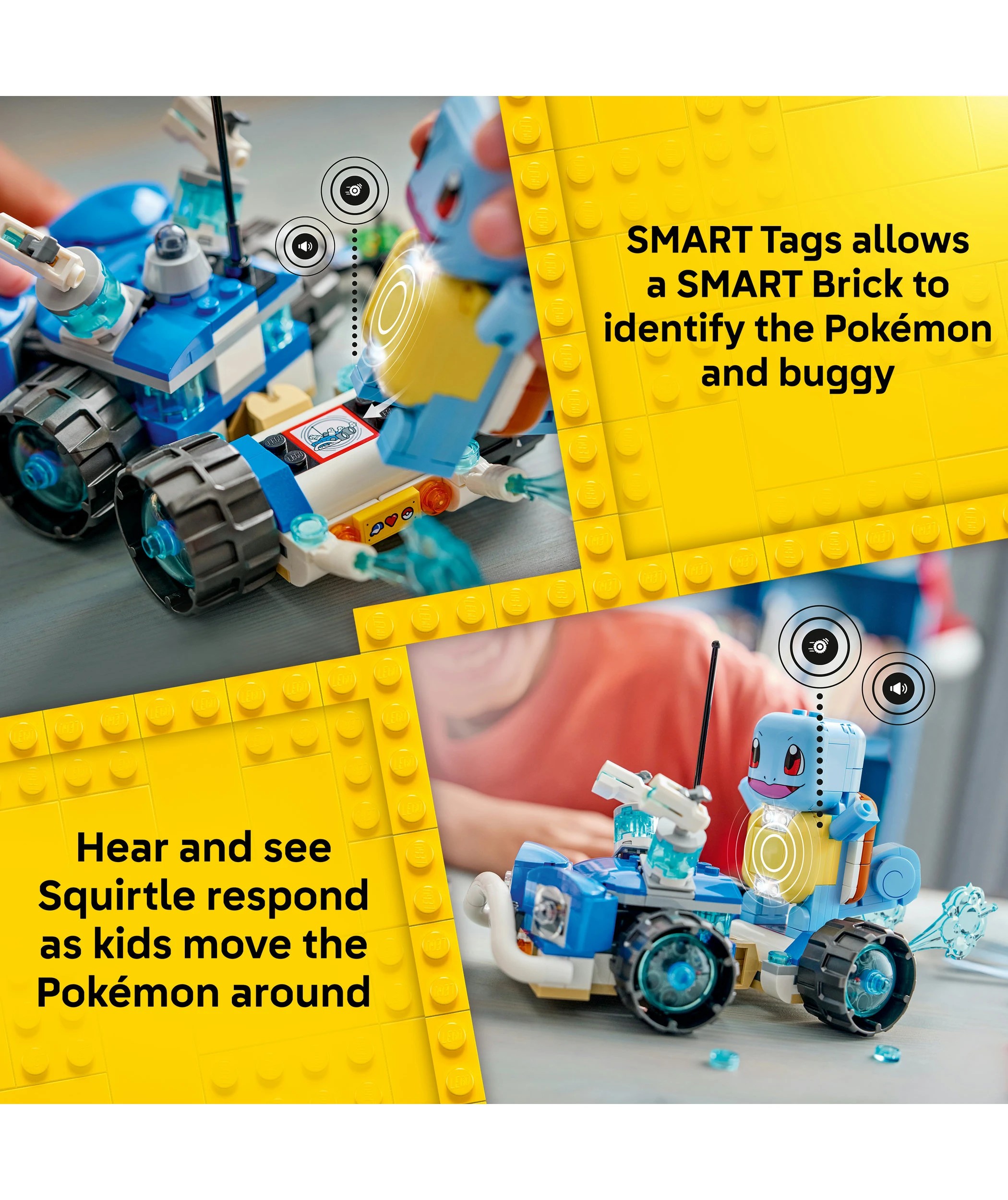 8 LEGO Pokemon SMART Play: Trainer's Buggy Adventure with Squirtle 72156, 8 of 11