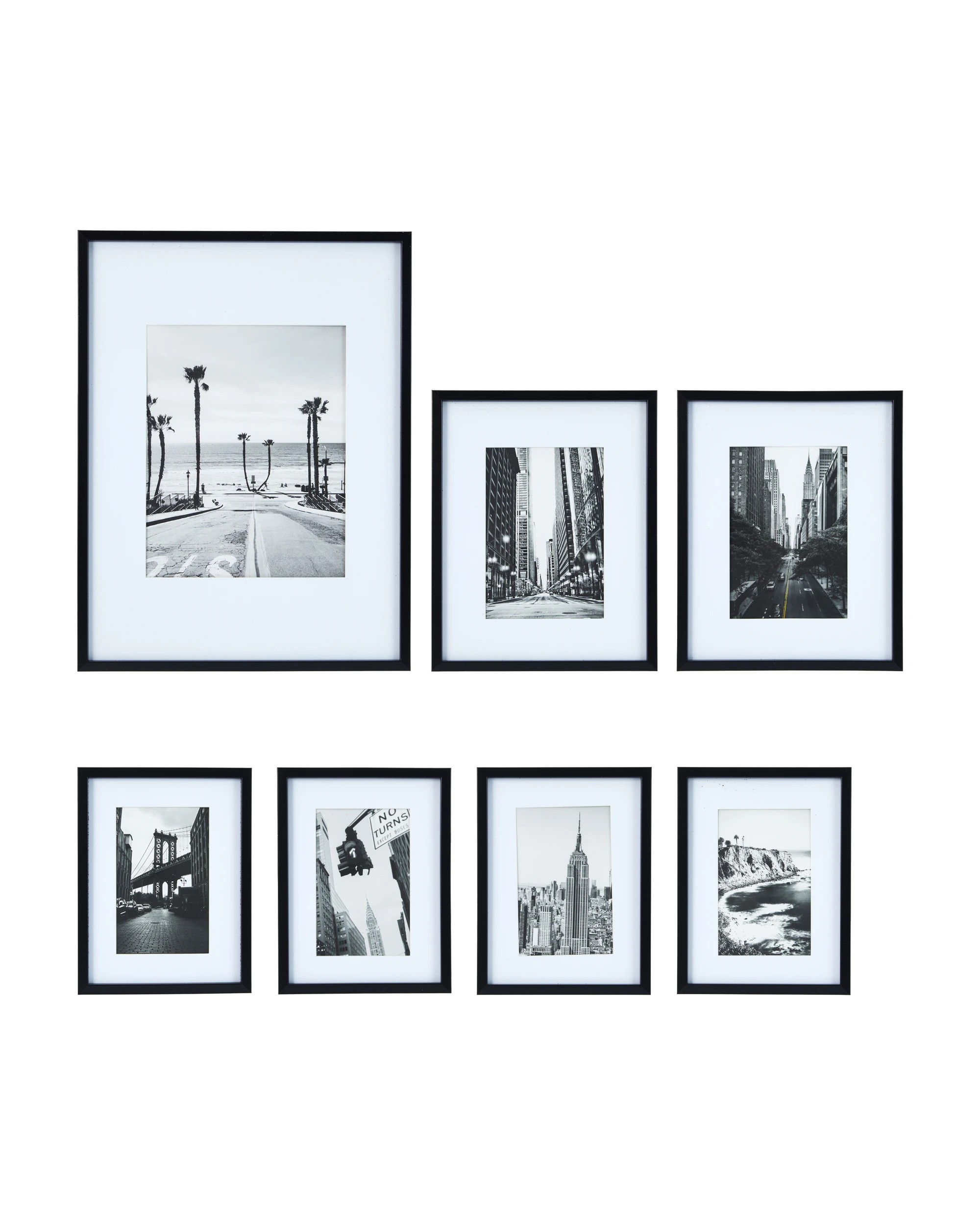 2 7 Piece Gallery Set - Black, 2 of 5