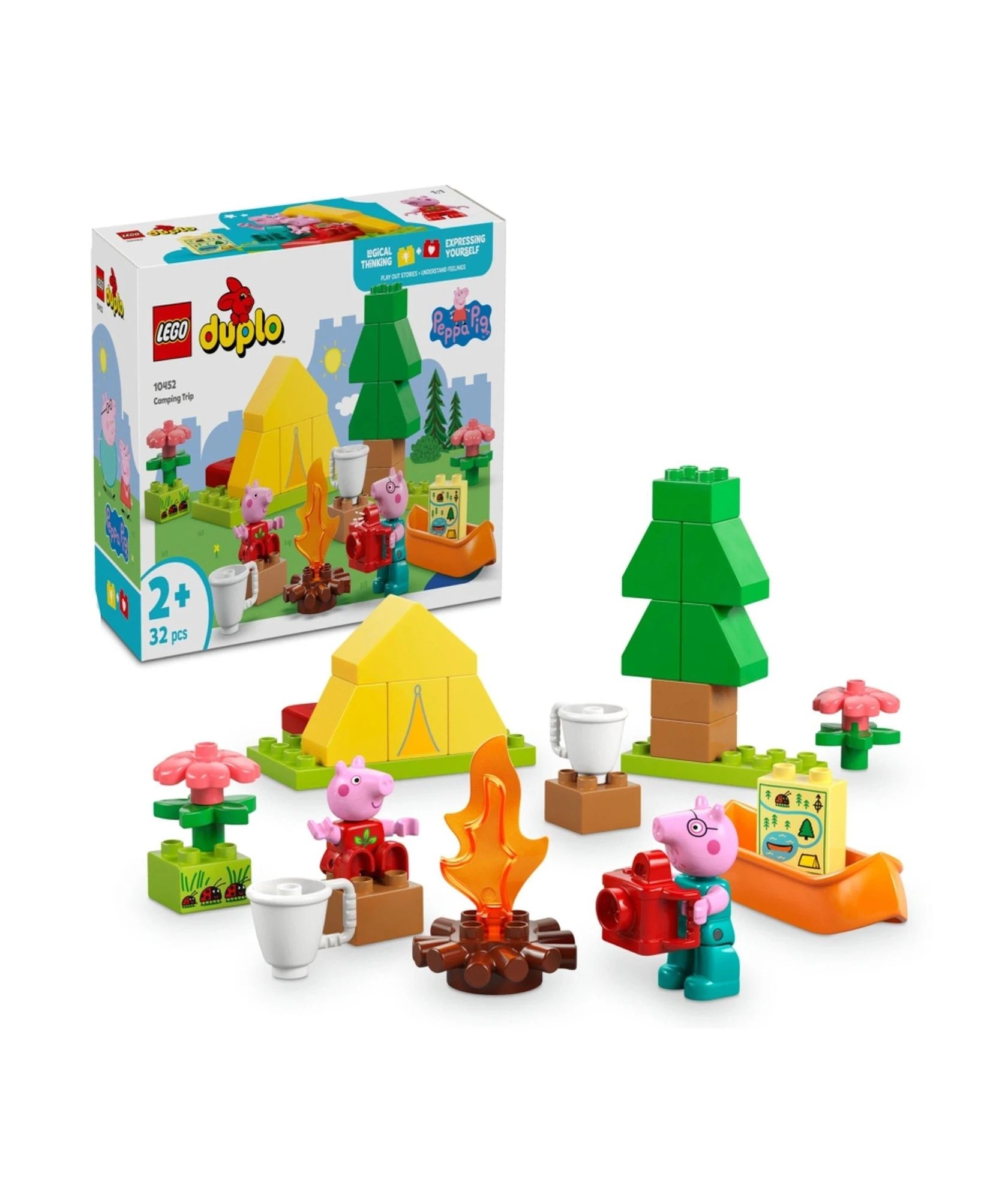 1 LEGO® DUPLO Peppa Pig Camping Trip 10452 - Multi, 1 of 10