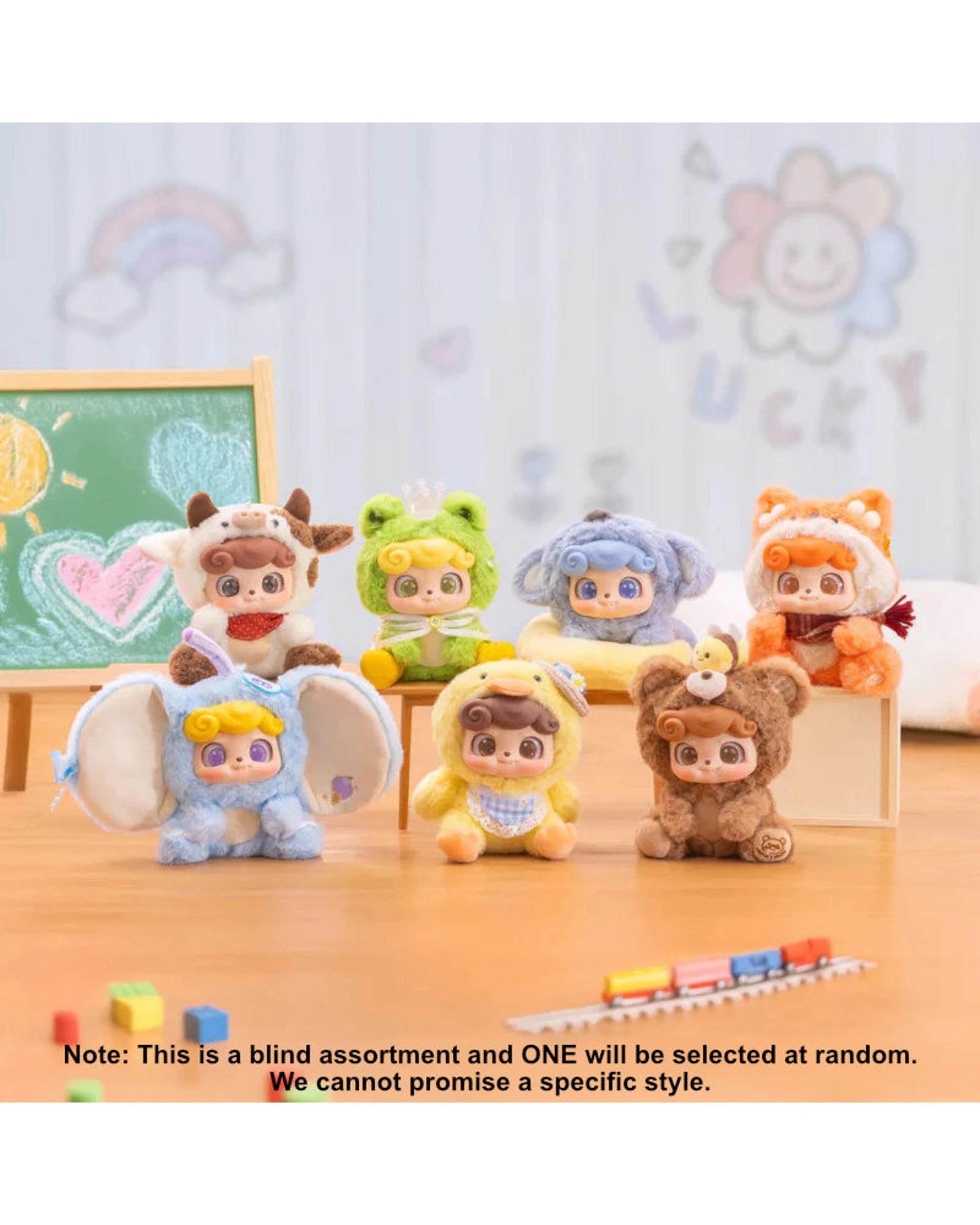 3 Jotoys Q.KID Animal Preschool Plush Blind Box, 3 of 10