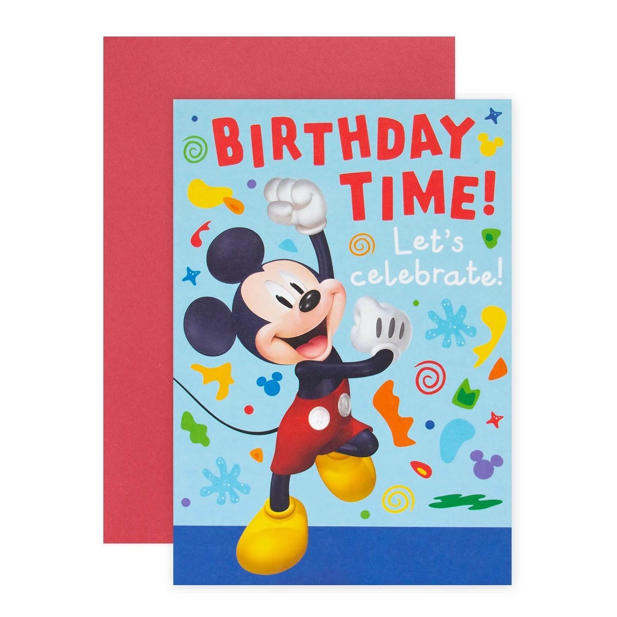 1 Hallmark Disney Junior Birthday Card - Mickey, 1 of 3