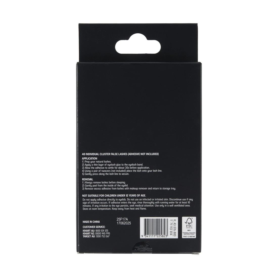 5 OXX Cosmetics 40 Pack Cluster False Lashes - No. 712, 5 of 5