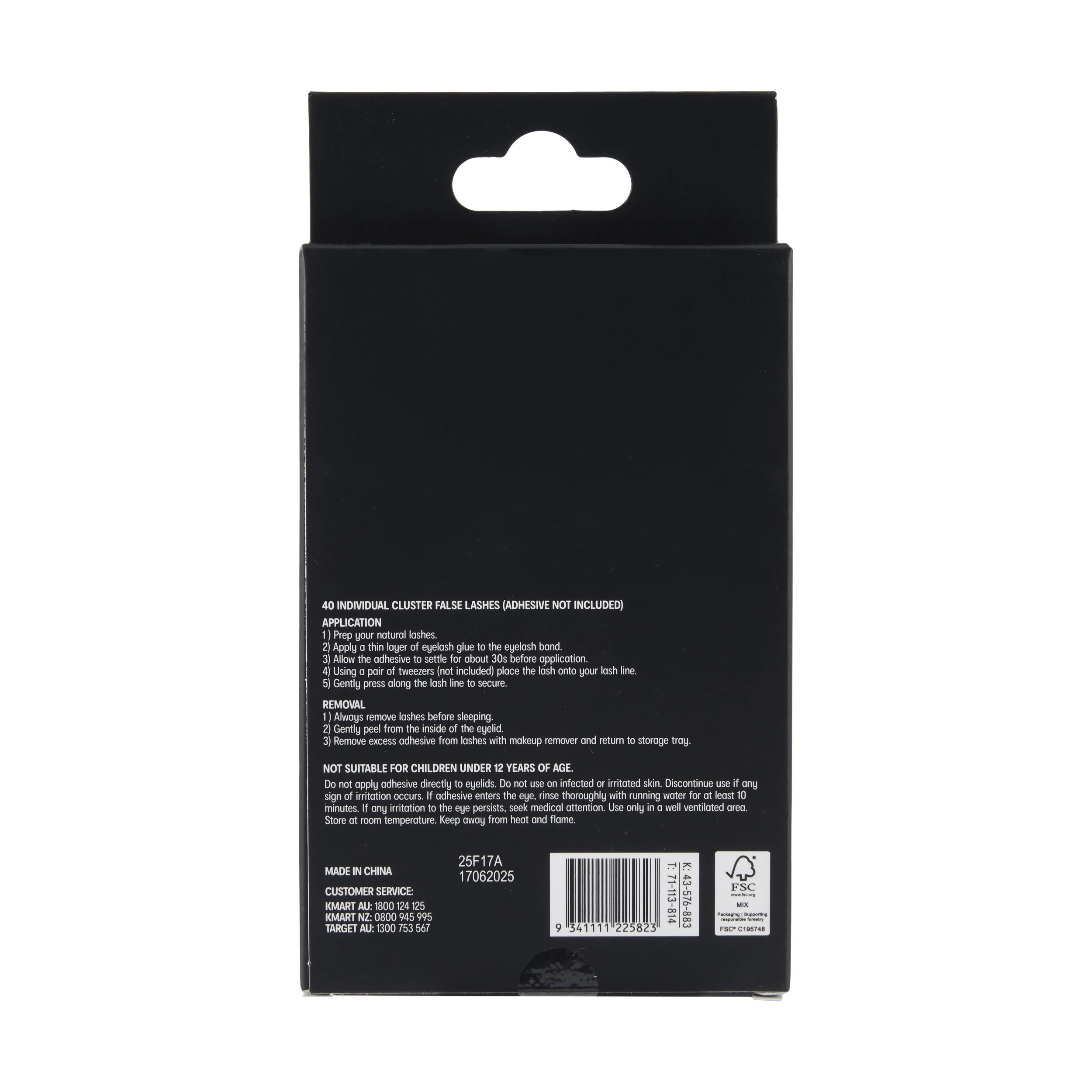 5 OXX Cosmetics 40 Pack Cluster False Lashes - No. 712, 5 of 5