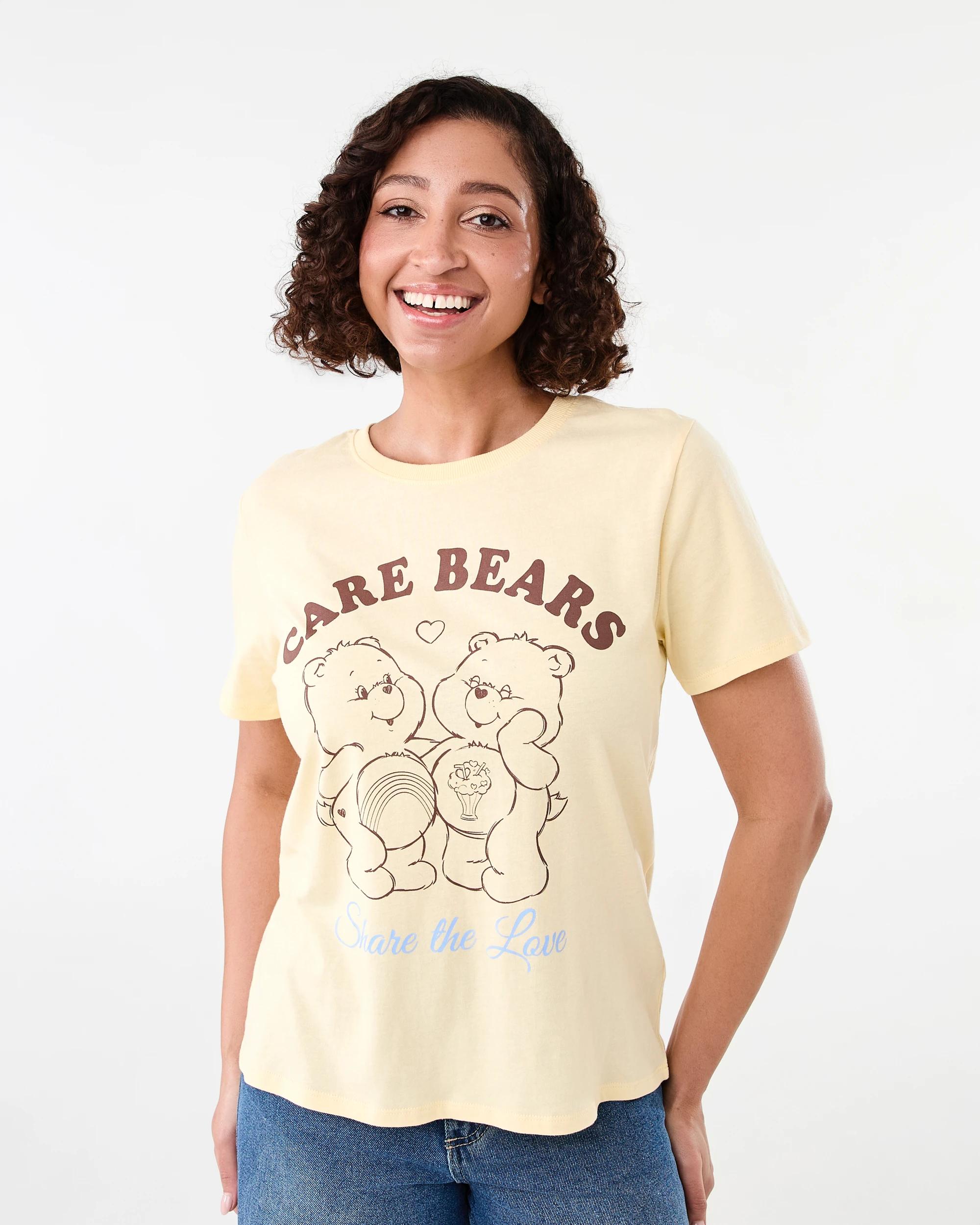 1 Care Bears License Short Sleeve T-Shirt Carebears, 1 of 6