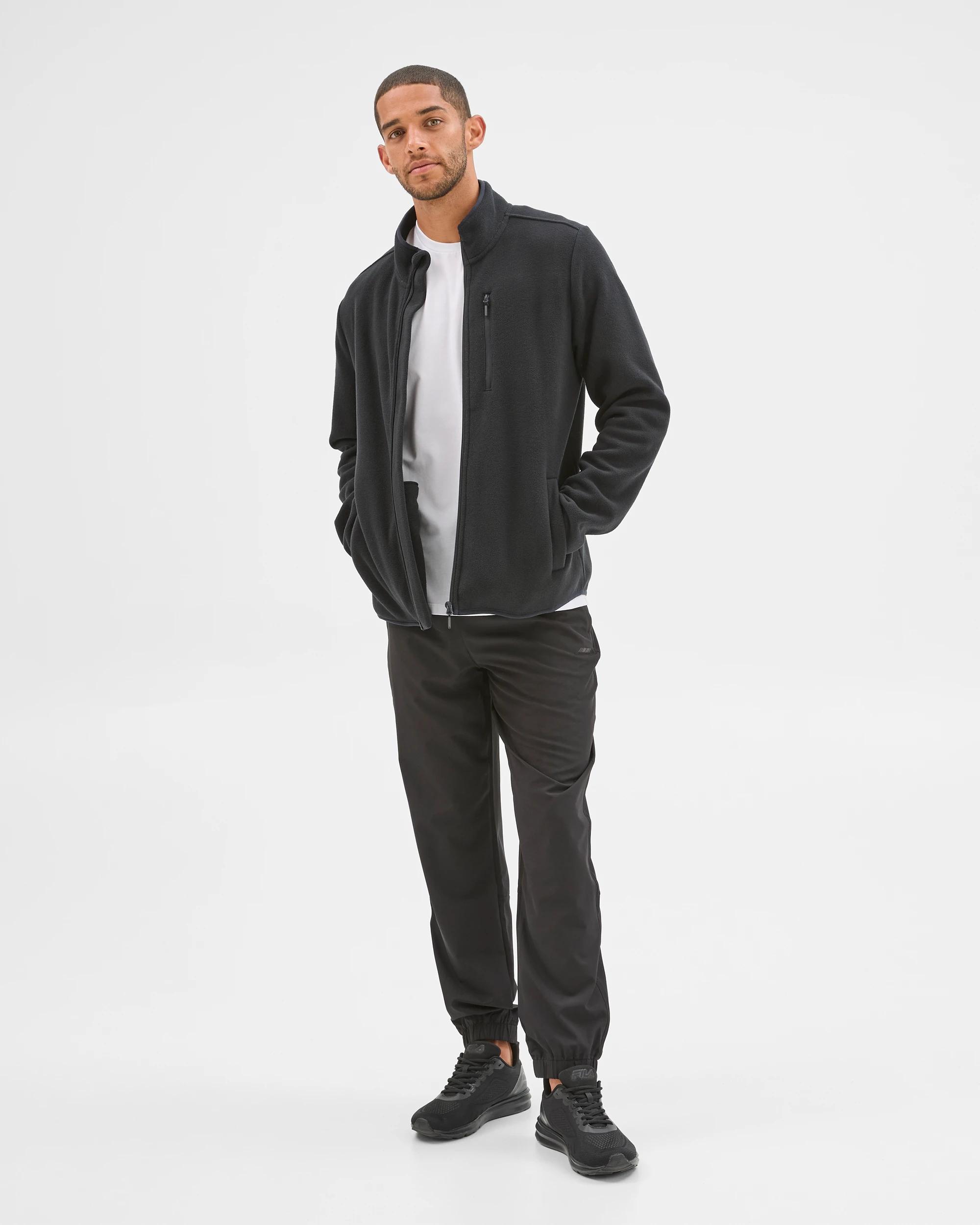 2 Target Active Active Polar Fleece Zip Through Jacket BLACK, 2 of 6