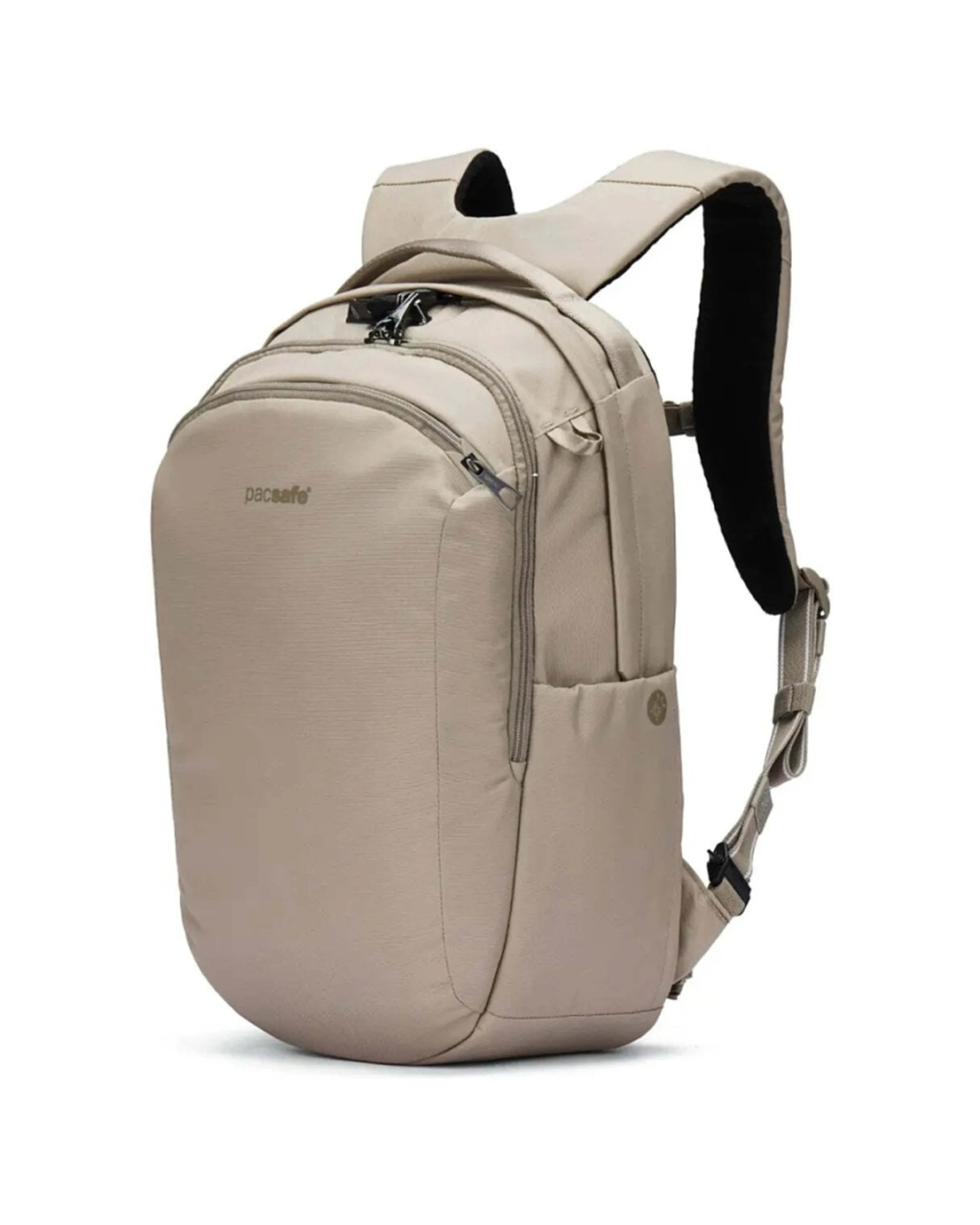 1 Pacsafe V Tour Anti-Theft RFID Blocking Secure 16in Laptop Backpack Water Resistant 26L - Brown, 1 of 8