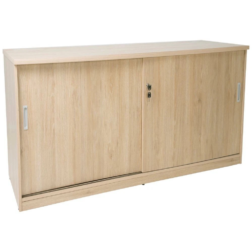 1 Stilford Professional Credenza 1200mm Sliding Door Oak Cabinets Cupboards, Lockers and Credenzas, 1 of 3