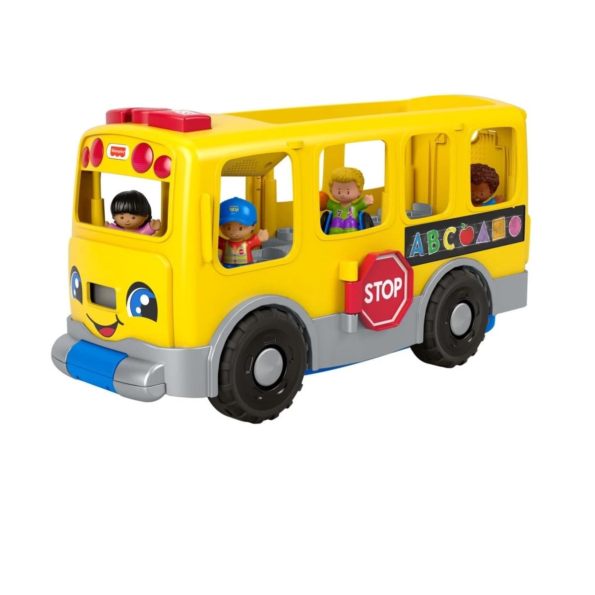 2 Fisher-Price Little People Big Yellow School Bus, 2 of 6