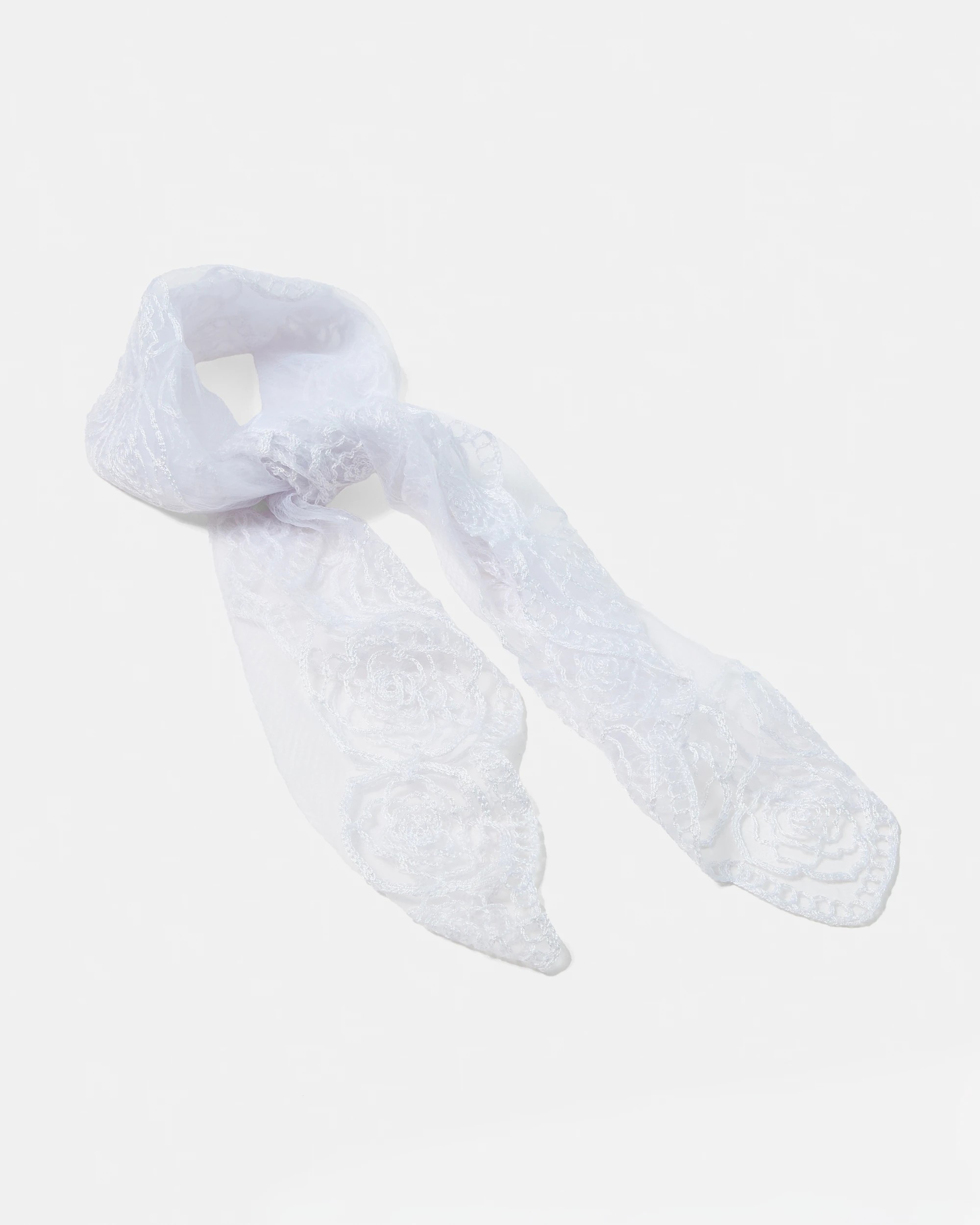 4 Sheer Lace Hairscarf, 4 of 5