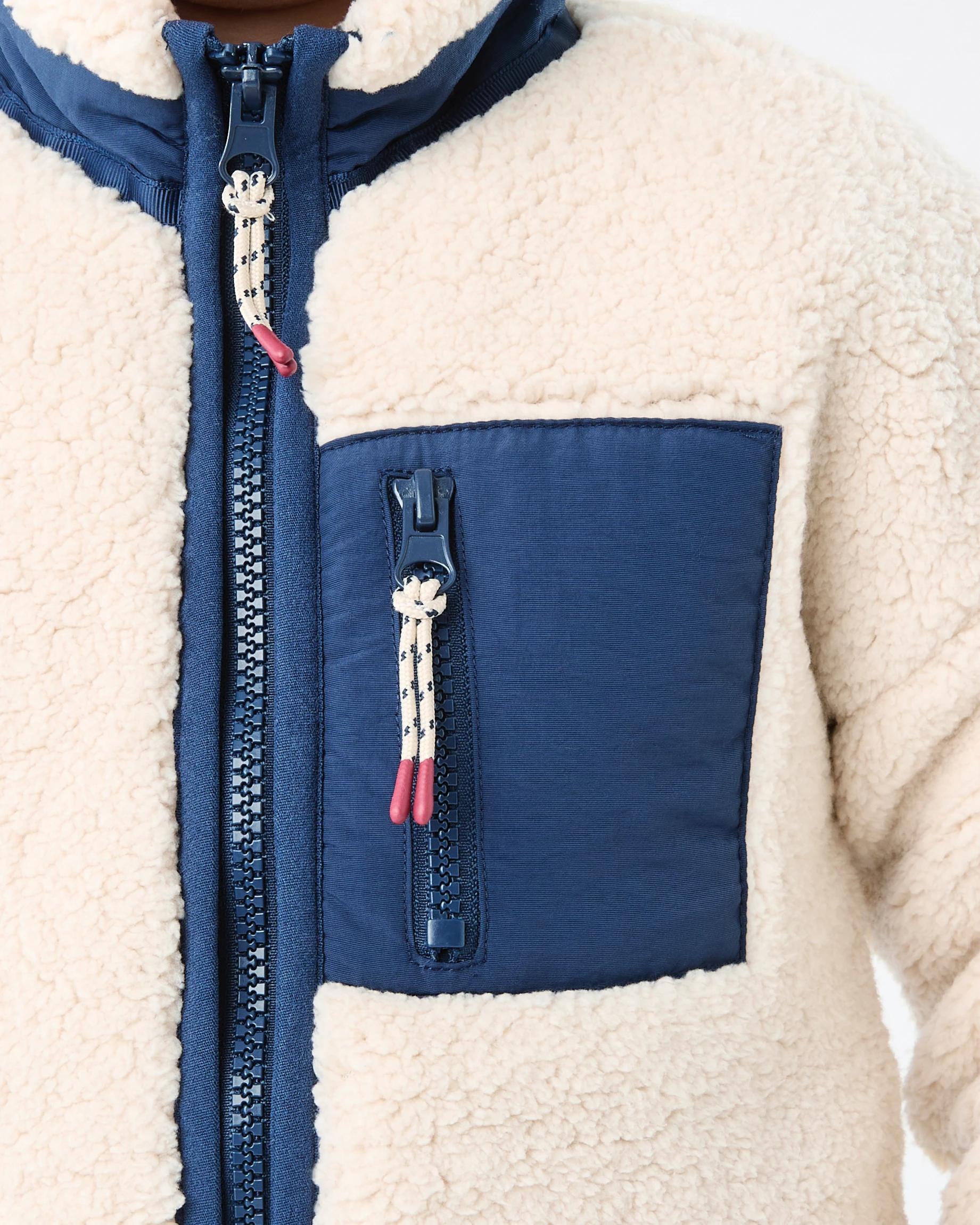 6 Sherpa Jacket Pmc Chalk, 6 of 9