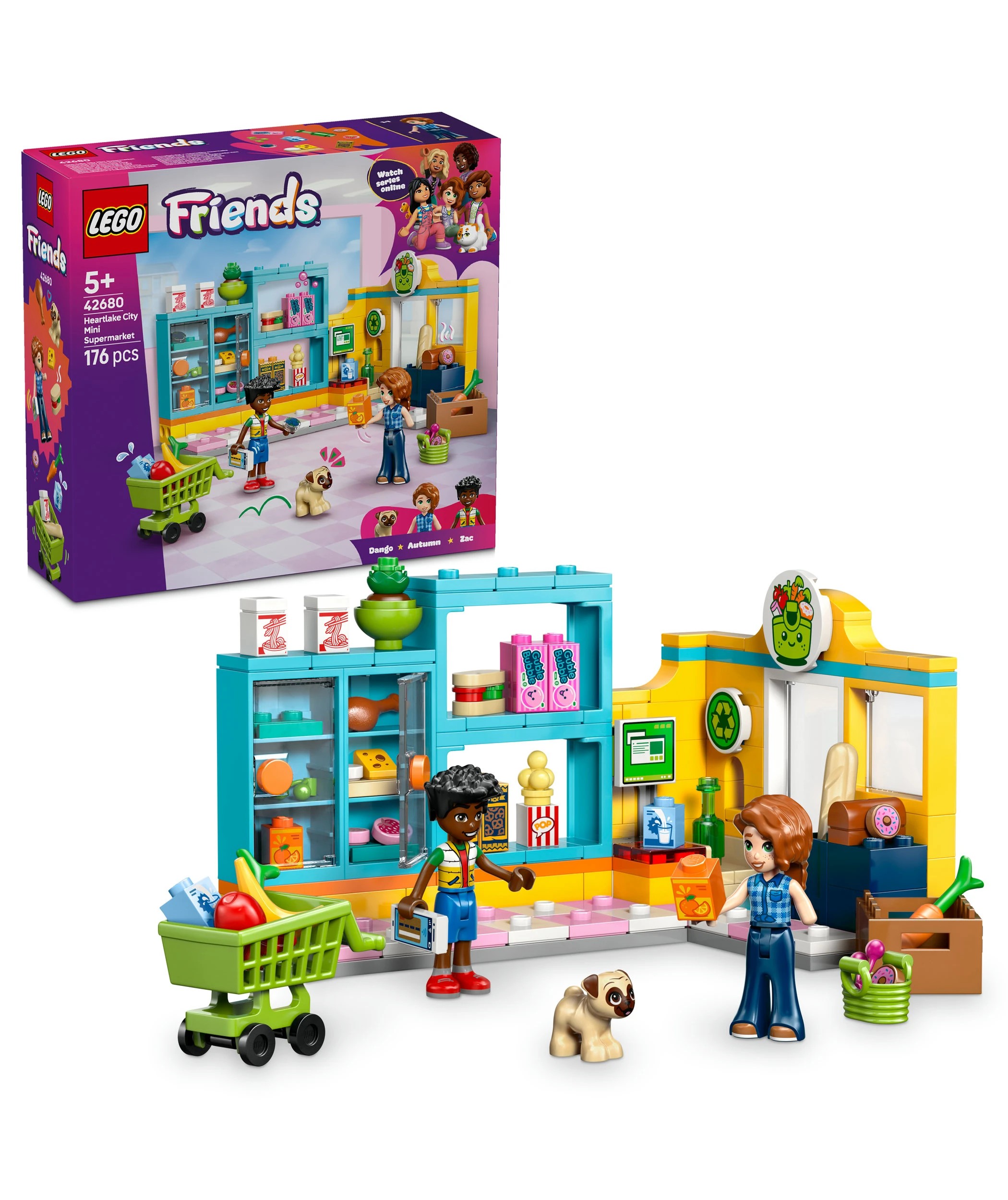 2 LEGO® Friends Heartlake City Mini Supermarket 42680 - Multi, 2 of 10