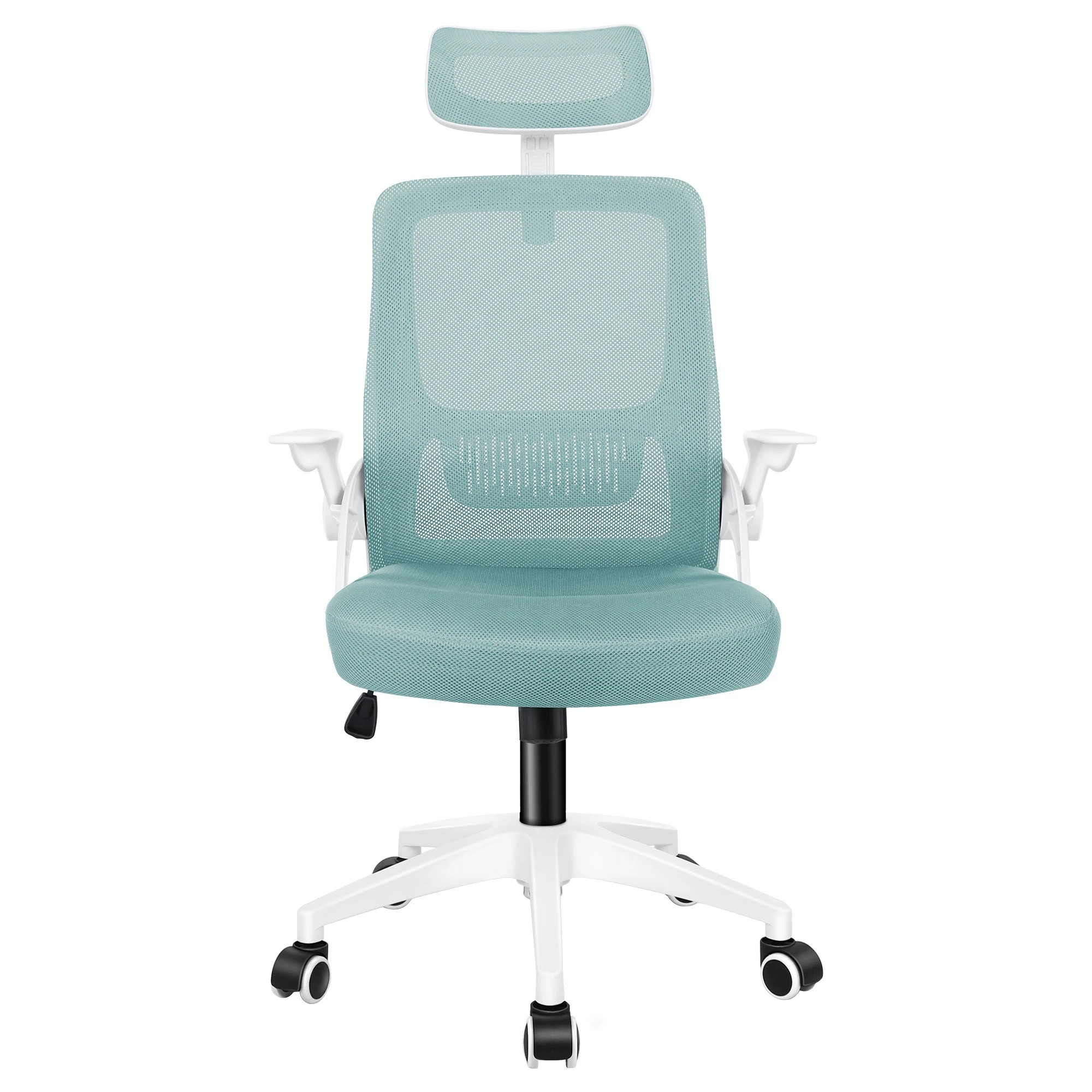 3 Alfordson Mesh Office Chair Executive Computer Seat Fabric Tilt Gaming Racing - Cyan, 3 of 10
