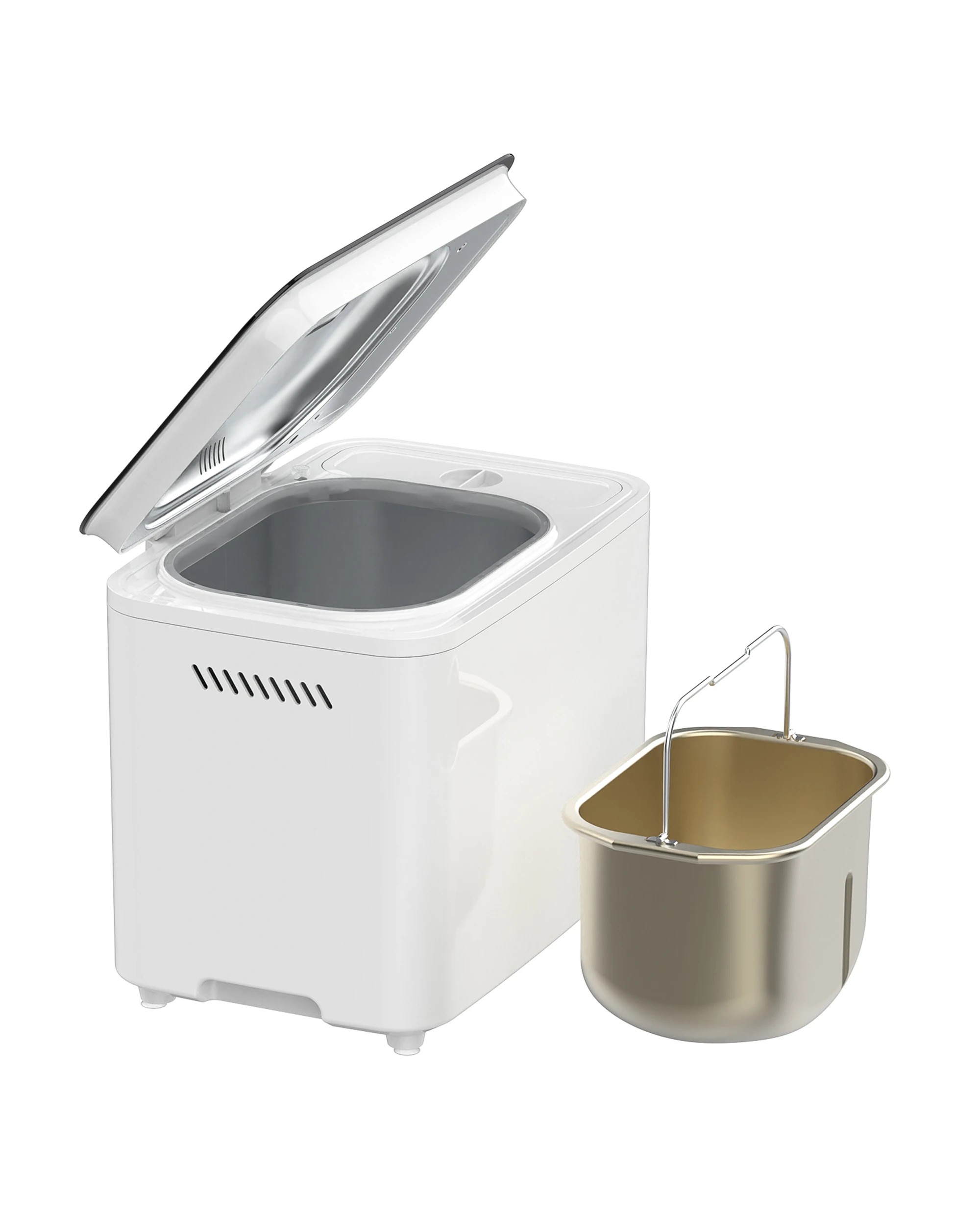 4 Advwin 2LB Bread Maker 20 Programs Menu White - White, 4 of 5