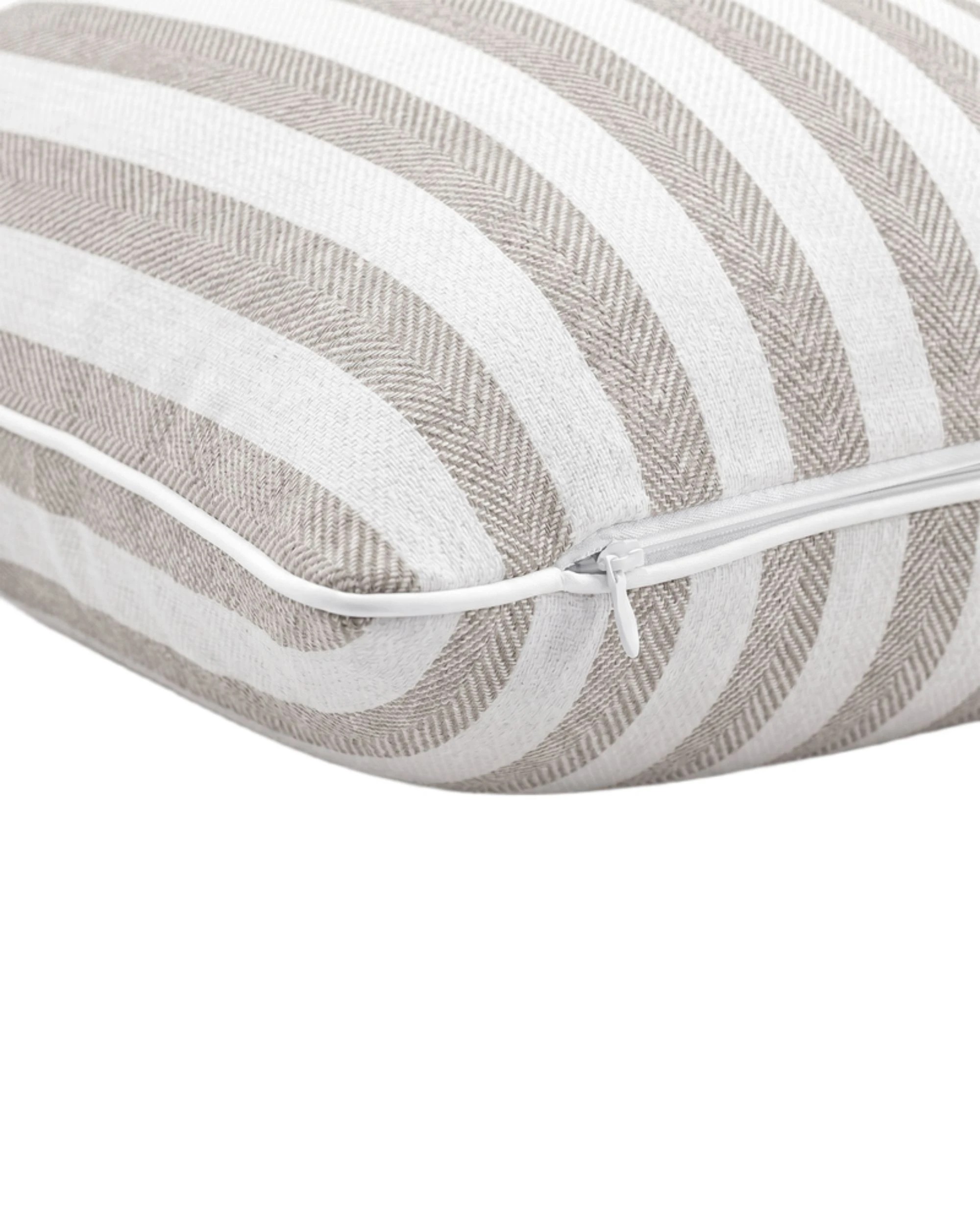 3 Gioia Casa 2-Pack Yarn-Dyed Linen Cotton Cushion Covers 30x50cm - Natural, 3 of 3