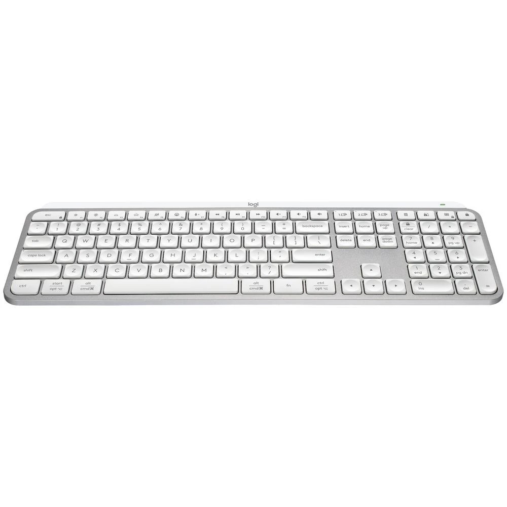2 Logitech MX Keys S Advanced Wireless Keyboard Pale Grey, 2 of 6