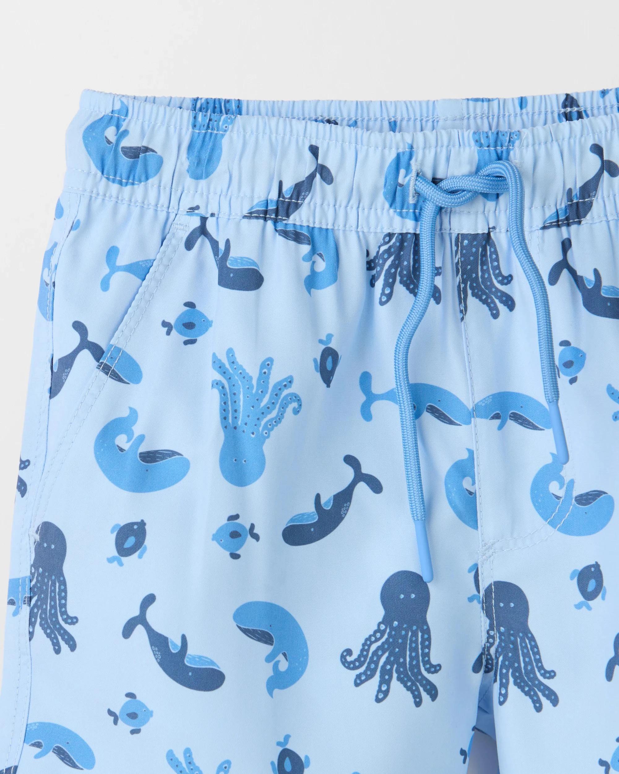 2 Target Printed Swim Boardshorts BLUE, 2 of 2