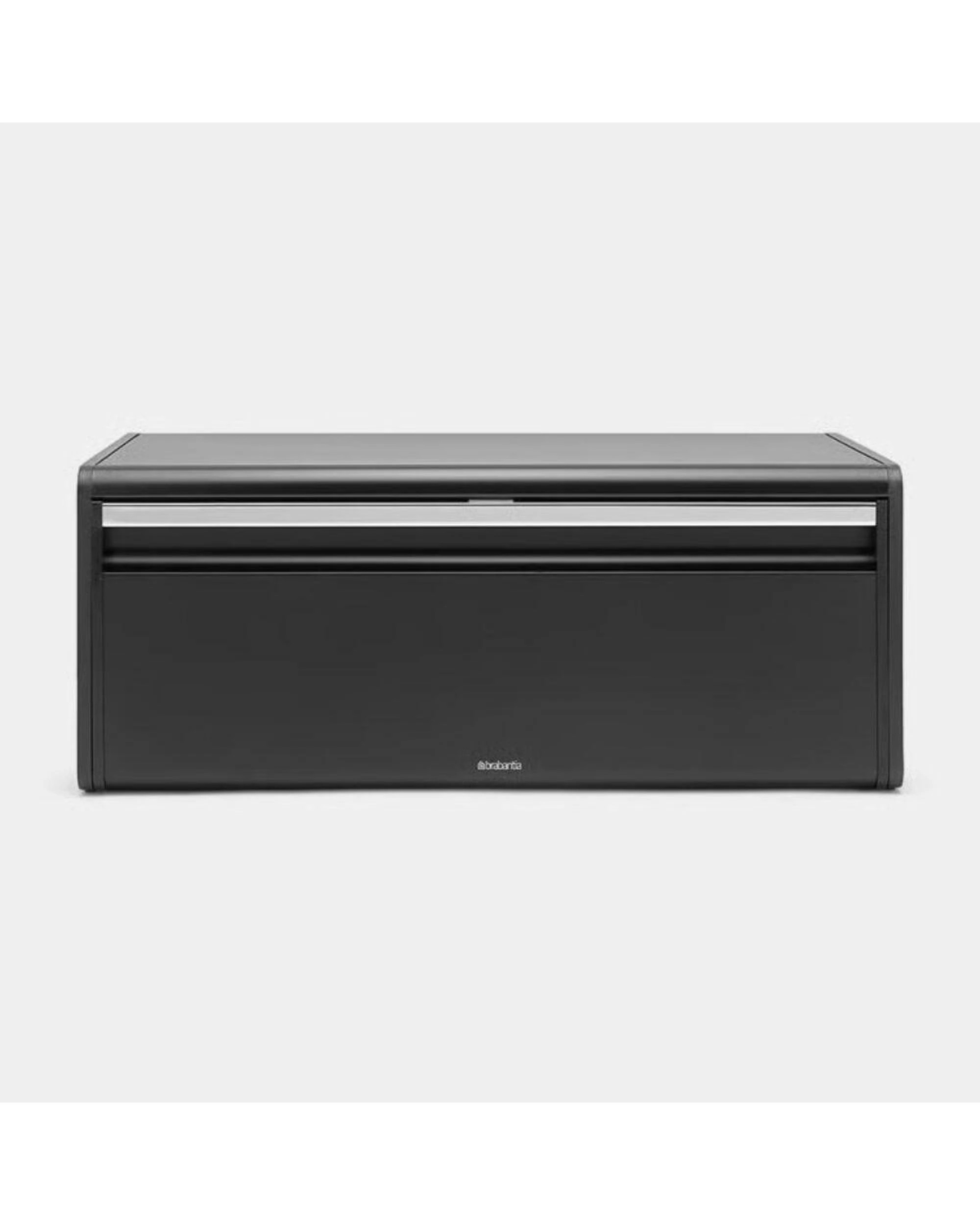 2 Brabantia Fall Front Bread Bin  Matte Black, 2 of 2