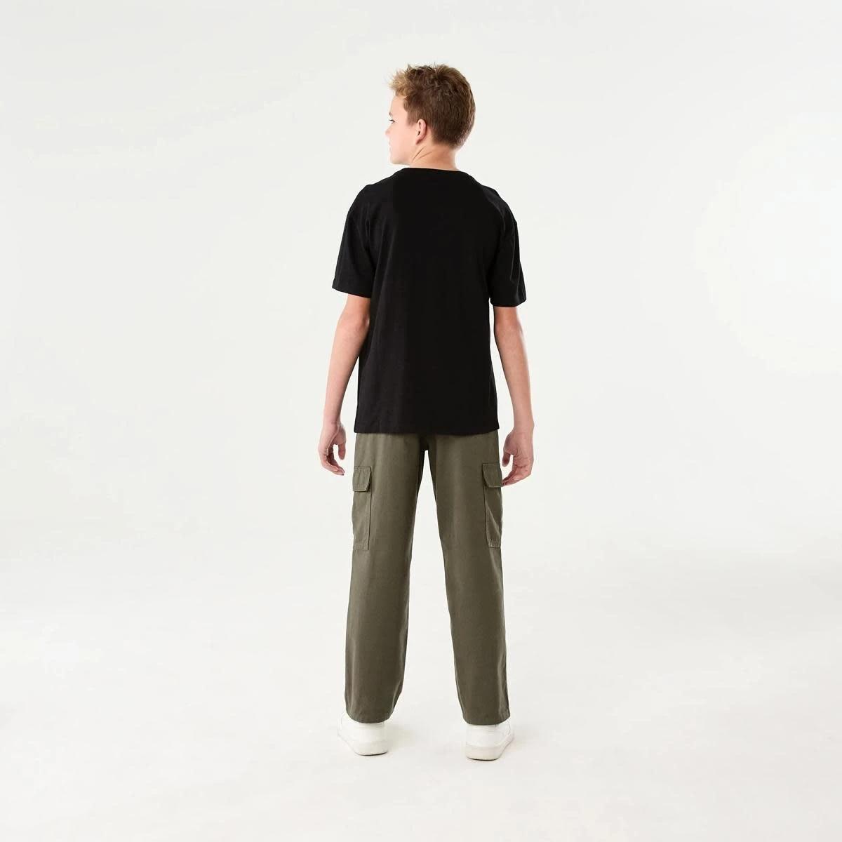 6 Short Sleeve Graphic Print T-shirt GAME MODE BLUR BLACK, 6 of 6